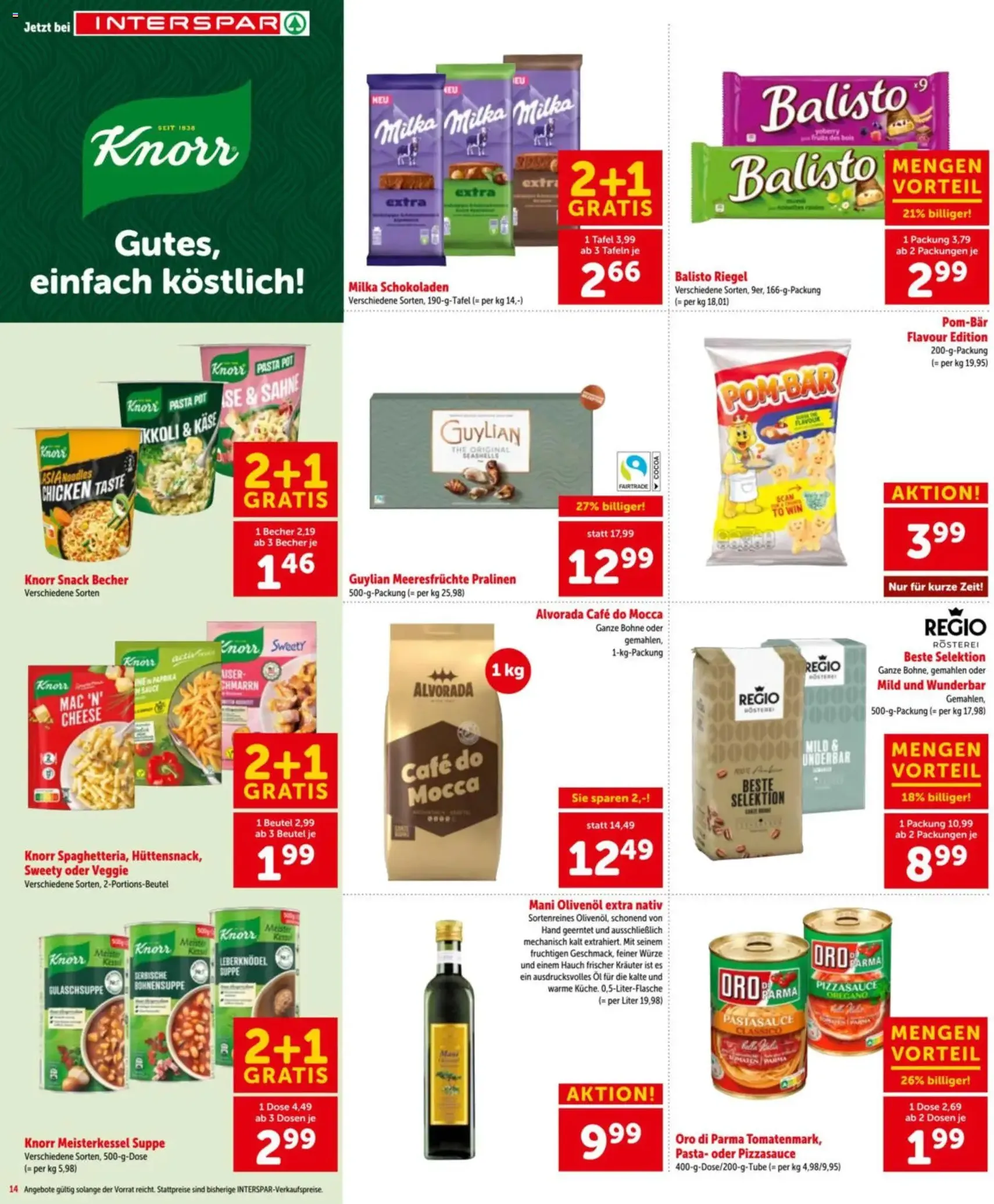 Interspar - Flugblatt - Gültiger Prospekt ab 09.04.2026, Seite 14 von insgesamt 24