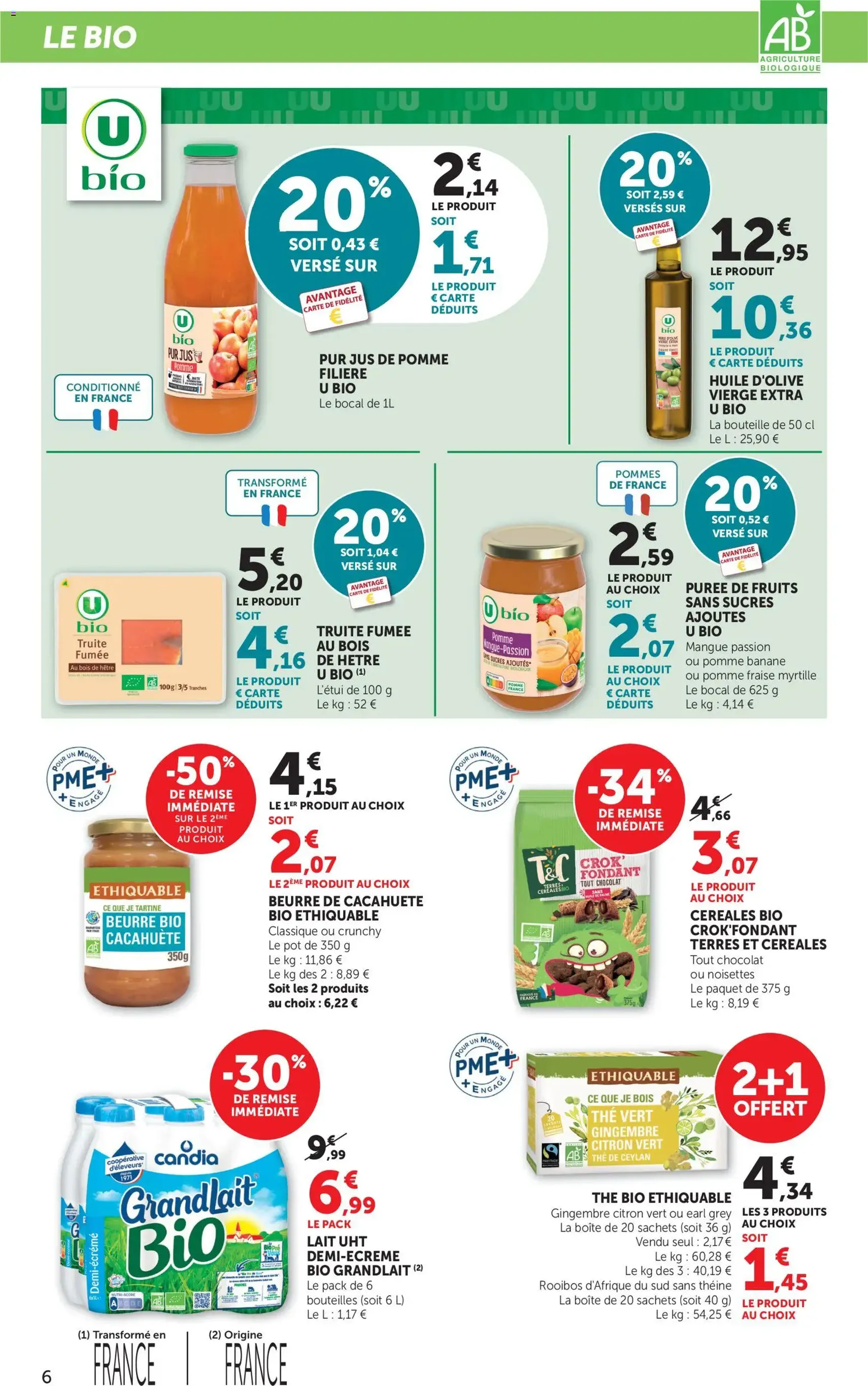 Bi1 catalogue - brochure valable à partir du 11/08/2026, page 6 sur 20