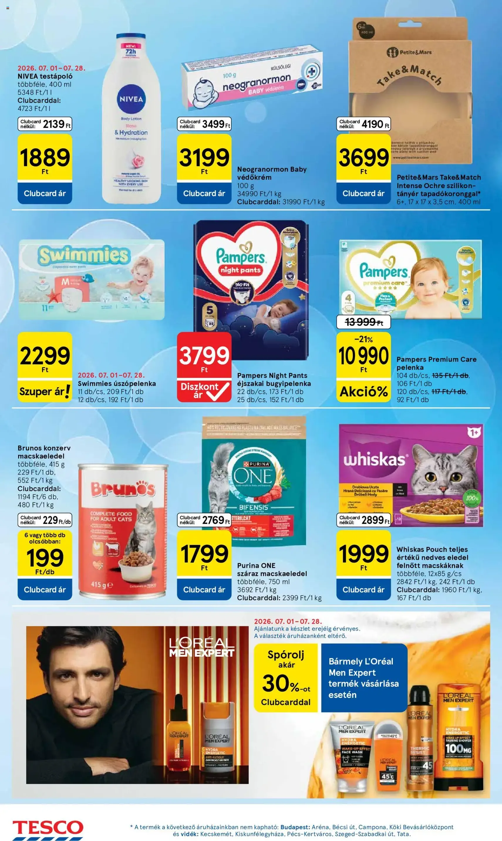 Tesco aktuális akciós újság - 2026.07.23. érvényes szórólap 26 oldal 30 oldalból