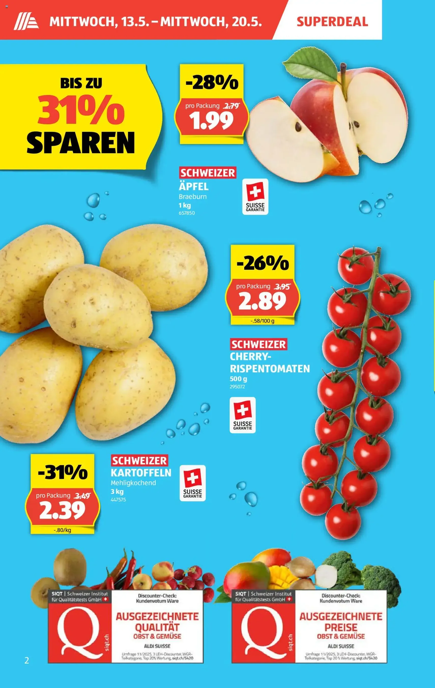Aldi aktionen - Gültiger Prospekt ab 13.05.2026, Seite 2 von insgesamt 37