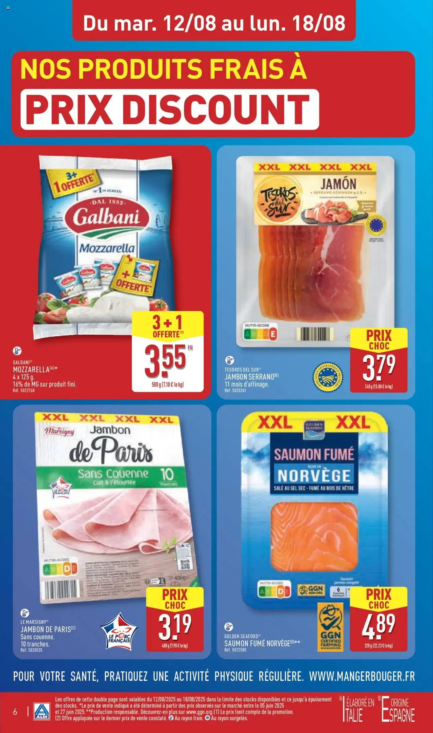 Aldi catalogue semaine 33 - brochure valable à partir du 12/08/2025, page 8 sur 51 Aldi catalogue semaine 33 - brochure valable à partir du 12/08/2025, page 8 sur 51