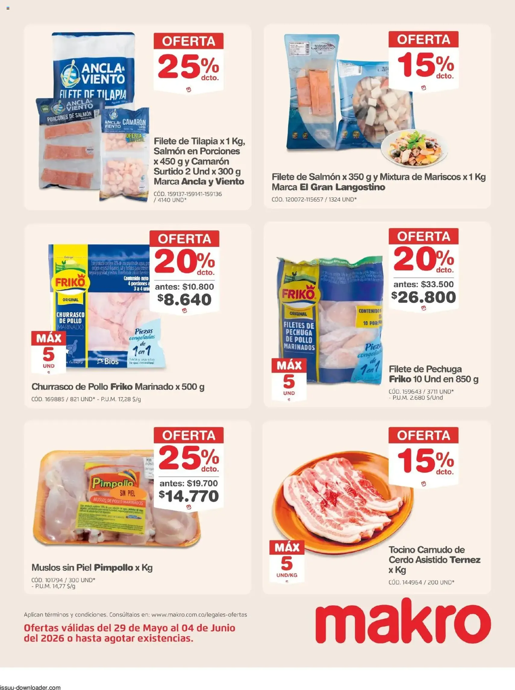 Makro catálogo - folleto válido desde 29/05/2026 página 3 de 28