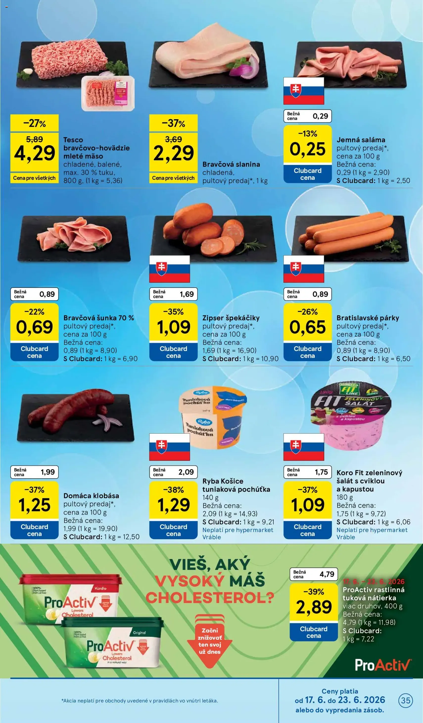 Tesco Hypermarket - leták - platný leták od 17.06.2026 strana 35 z 58