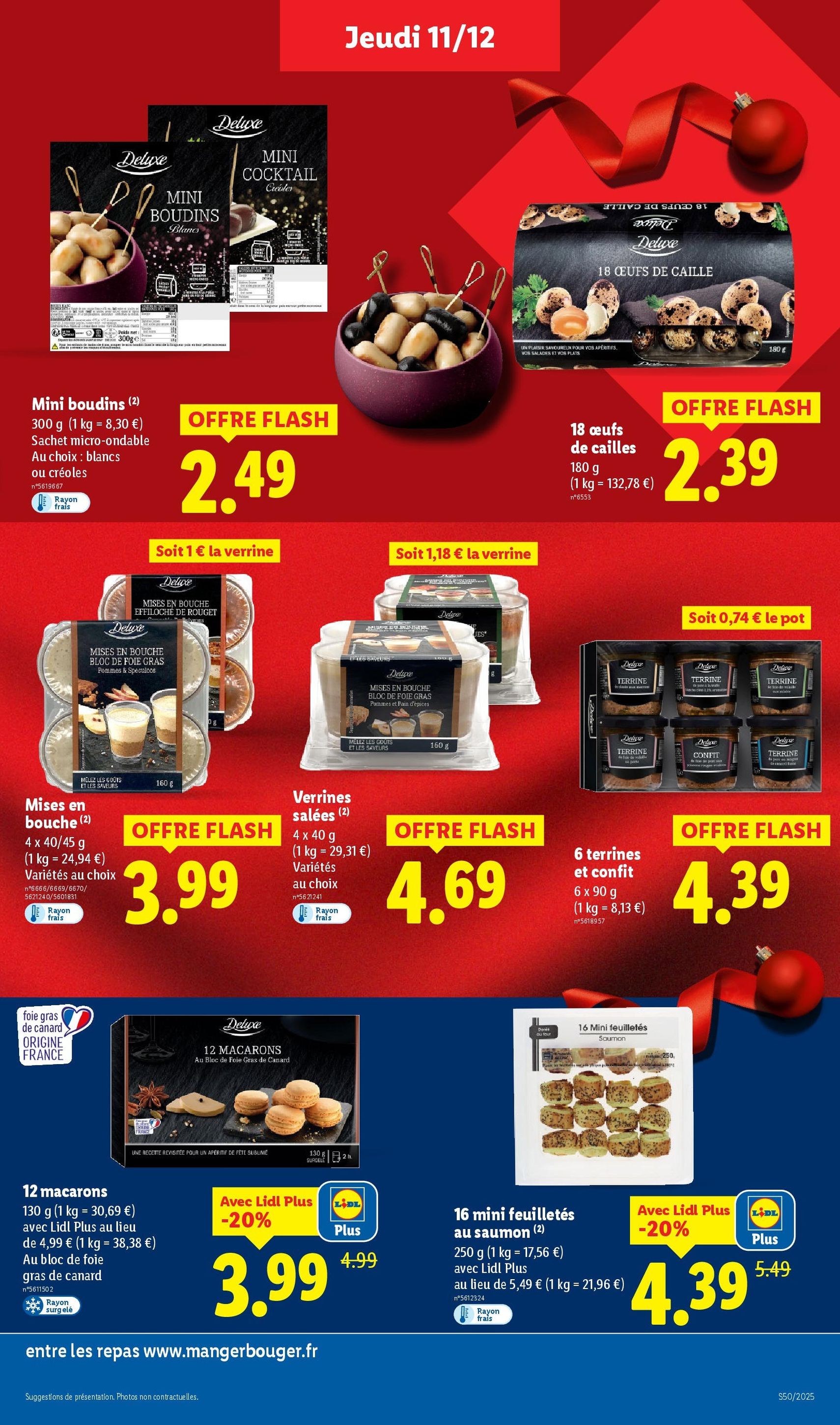 LIDL catalogue semaine 50 - brochure valable à partir du 11/12/2025, page 25 sur 88