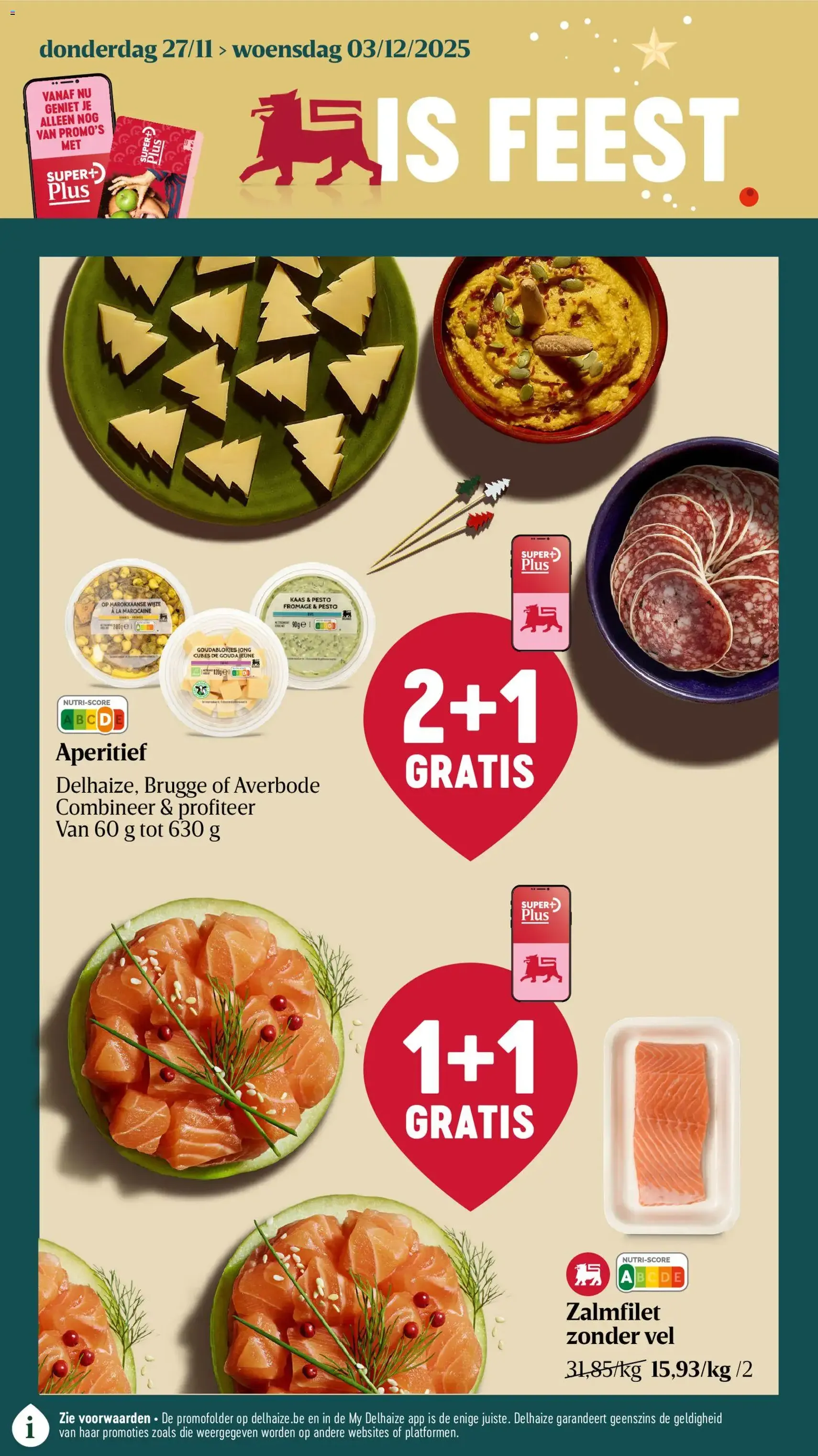 Delhaize folder week 48 - geldige folder vanaf 27/11/2025 pagina 1 van 44