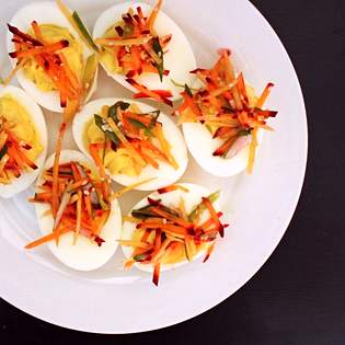 Recipe preview Simple Mustard Boiled Eggs