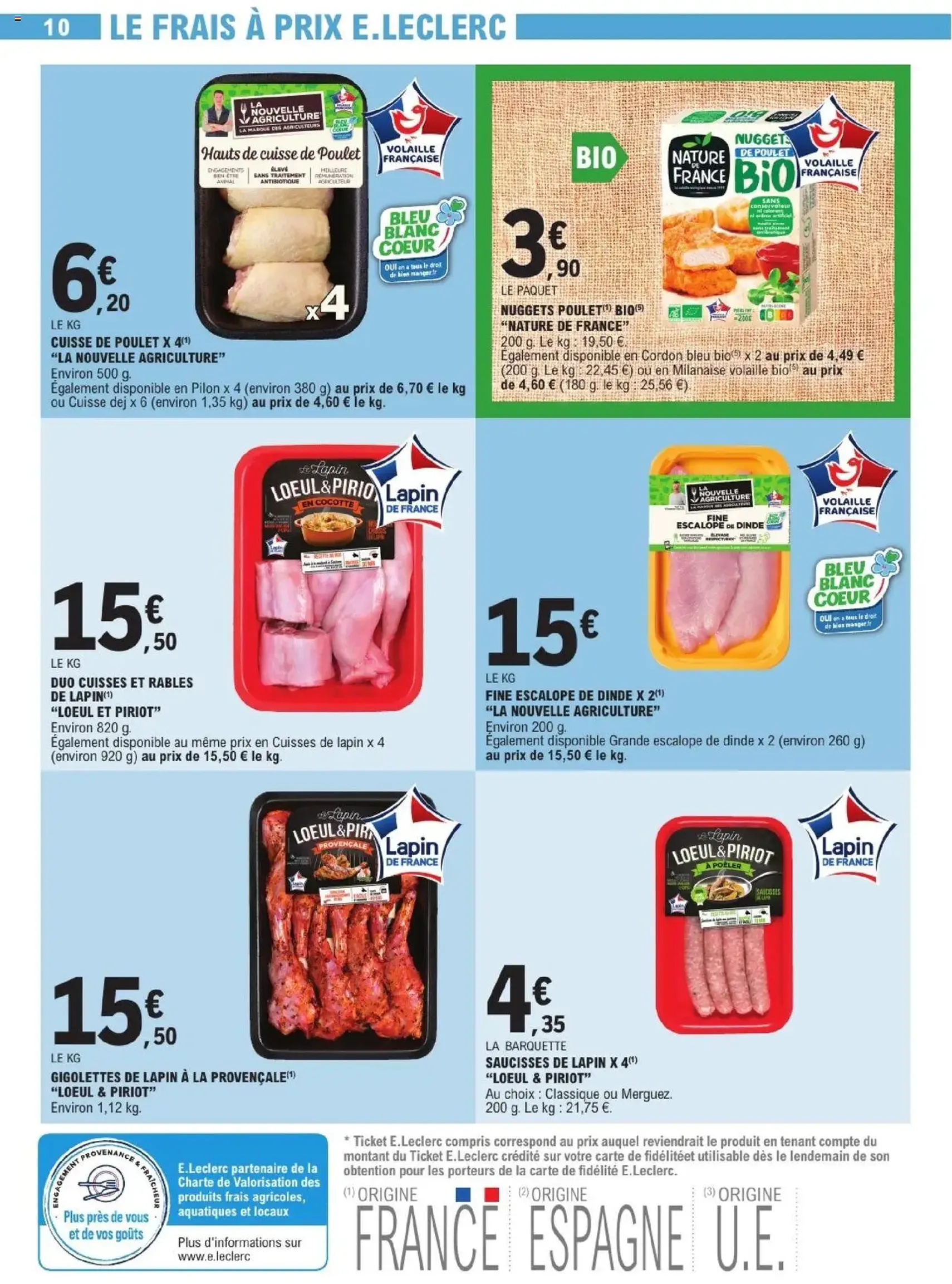 E.Leclerc catalogue semaine 32 - brochure valable à partir du 05/08/2025, page 10 sur 20 E.Leclerc catalogue semaine 32 - brochure valable à partir du 05/08/2025, page 10 sur 20