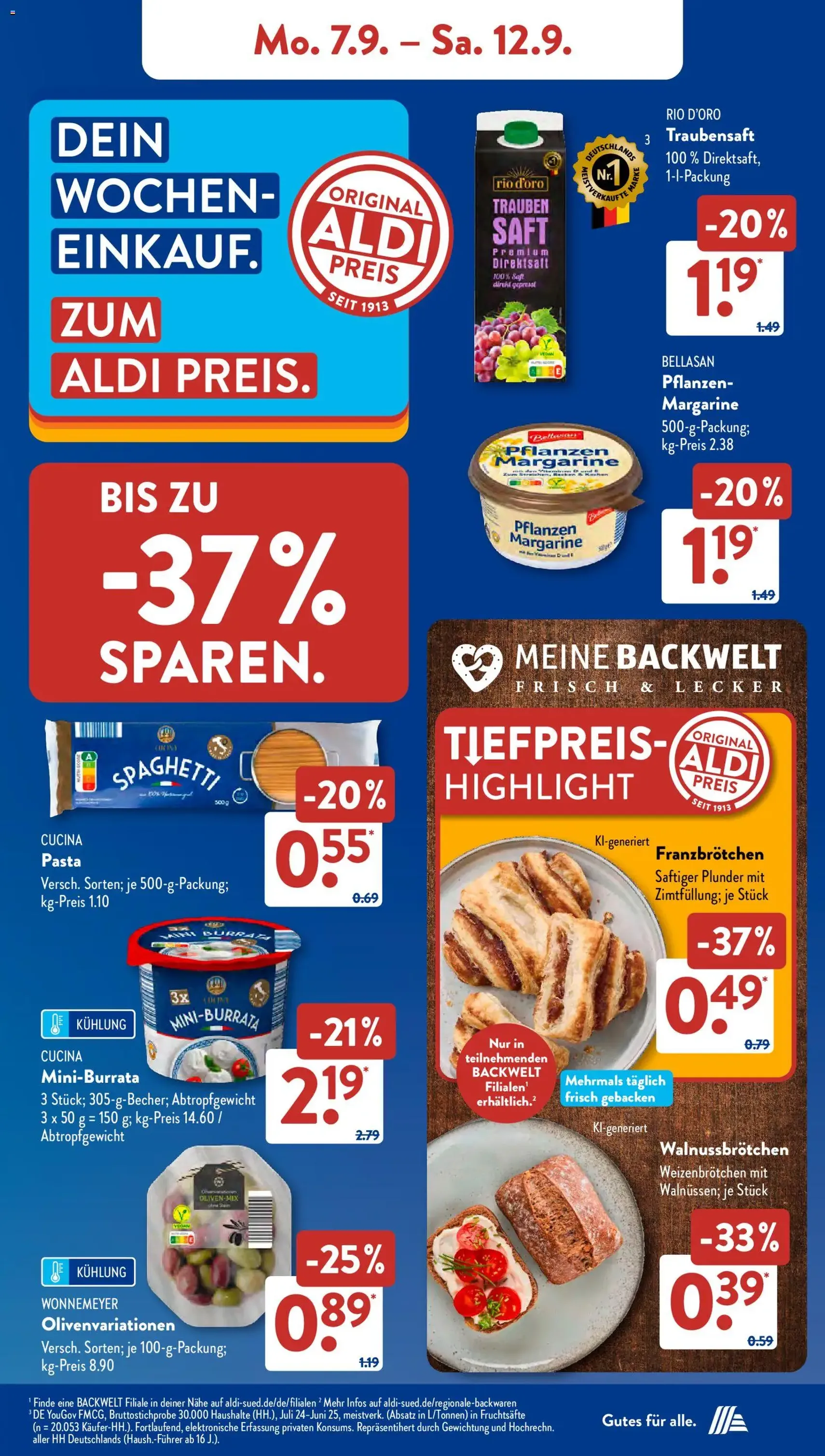 Aldi Süd Prospekt - Gültiger Prospekt ab 07.09.2026, Seite 6 von insgesamt 33