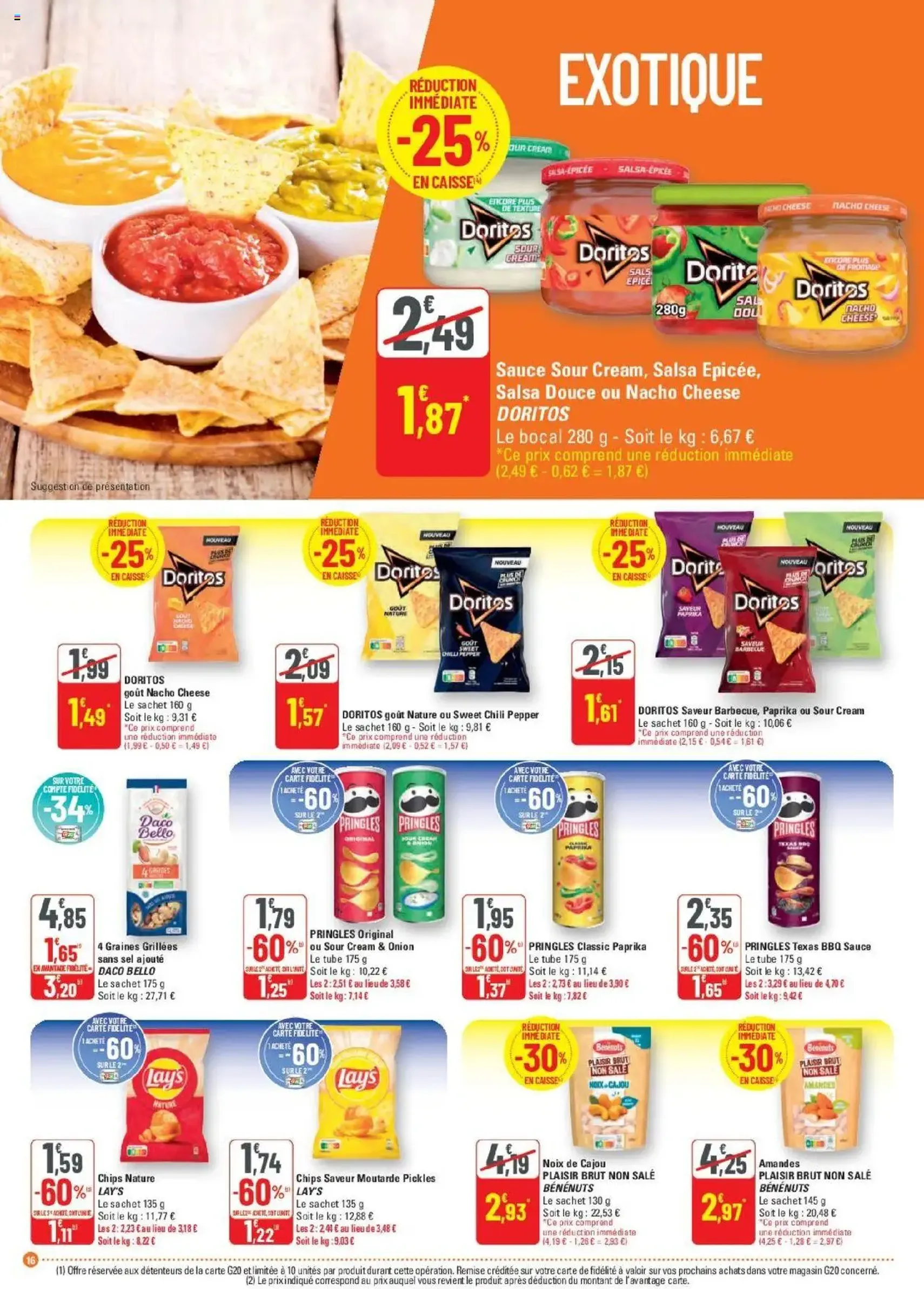 G20 Supermarchés catalogue - brochure valable à partir du 27/08/2025, page 16 sur 24