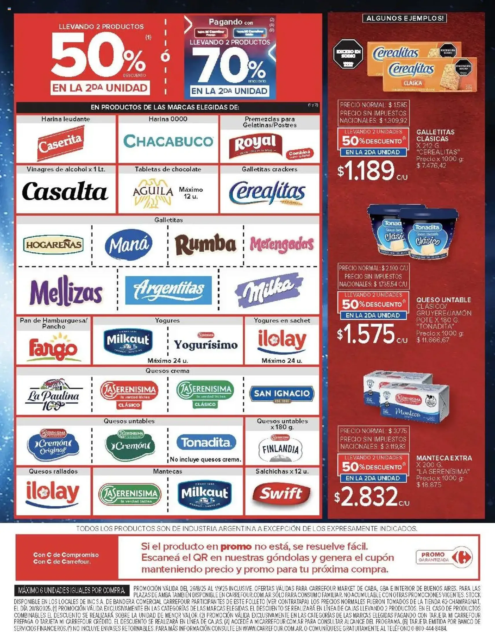 Carrefour Market catálogo - folleto válido desde 26/08/2025 página 3 de 23 Carrefour Market catálogo - folleto válido desde 26/08/2025 página 3 de 23