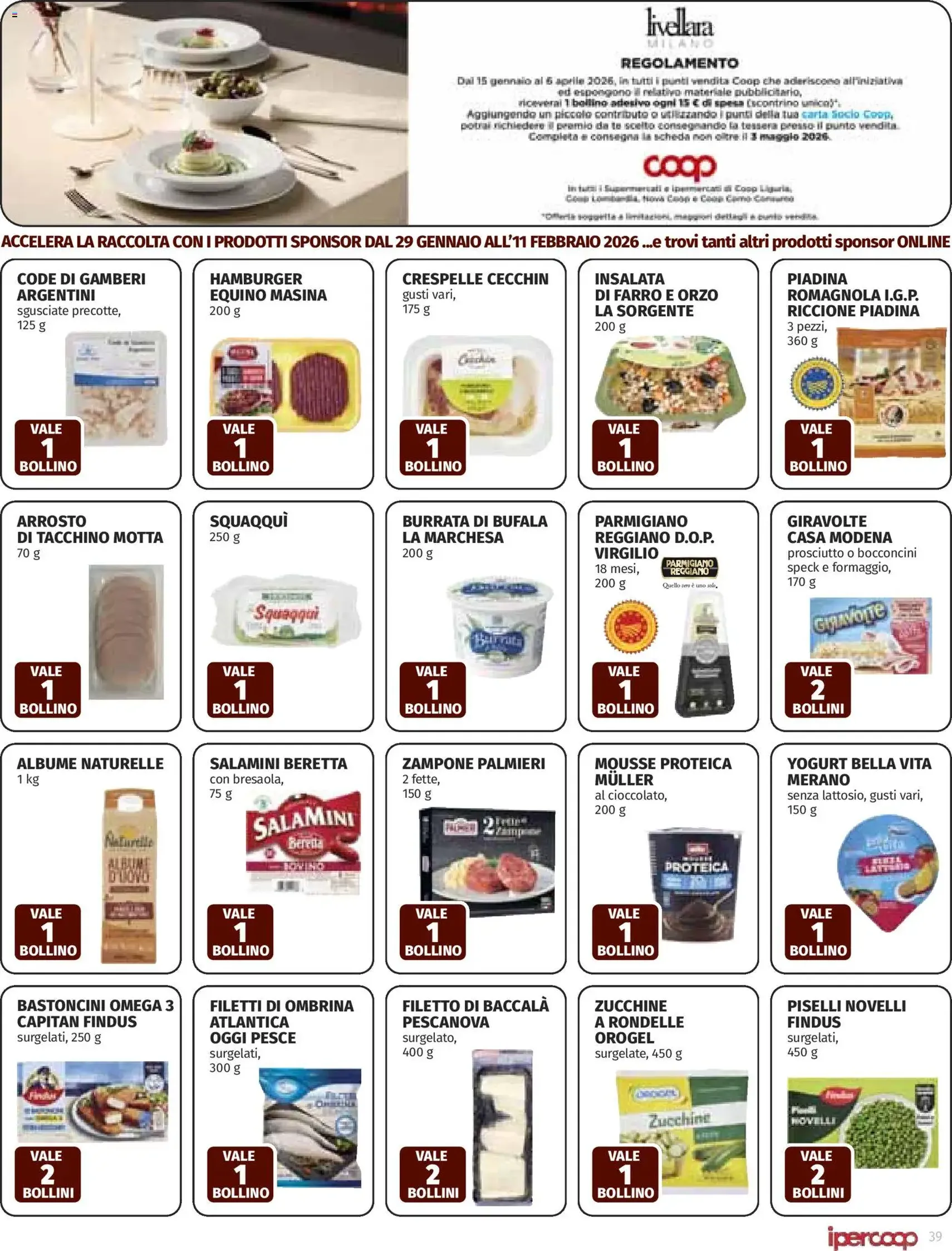 Volantino Ipercoop - volantino valido dal 29/01/2026 pagina 39 di 46