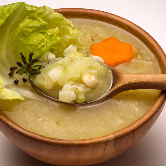 Anteprima ricetta Minestra di Farro e Verza