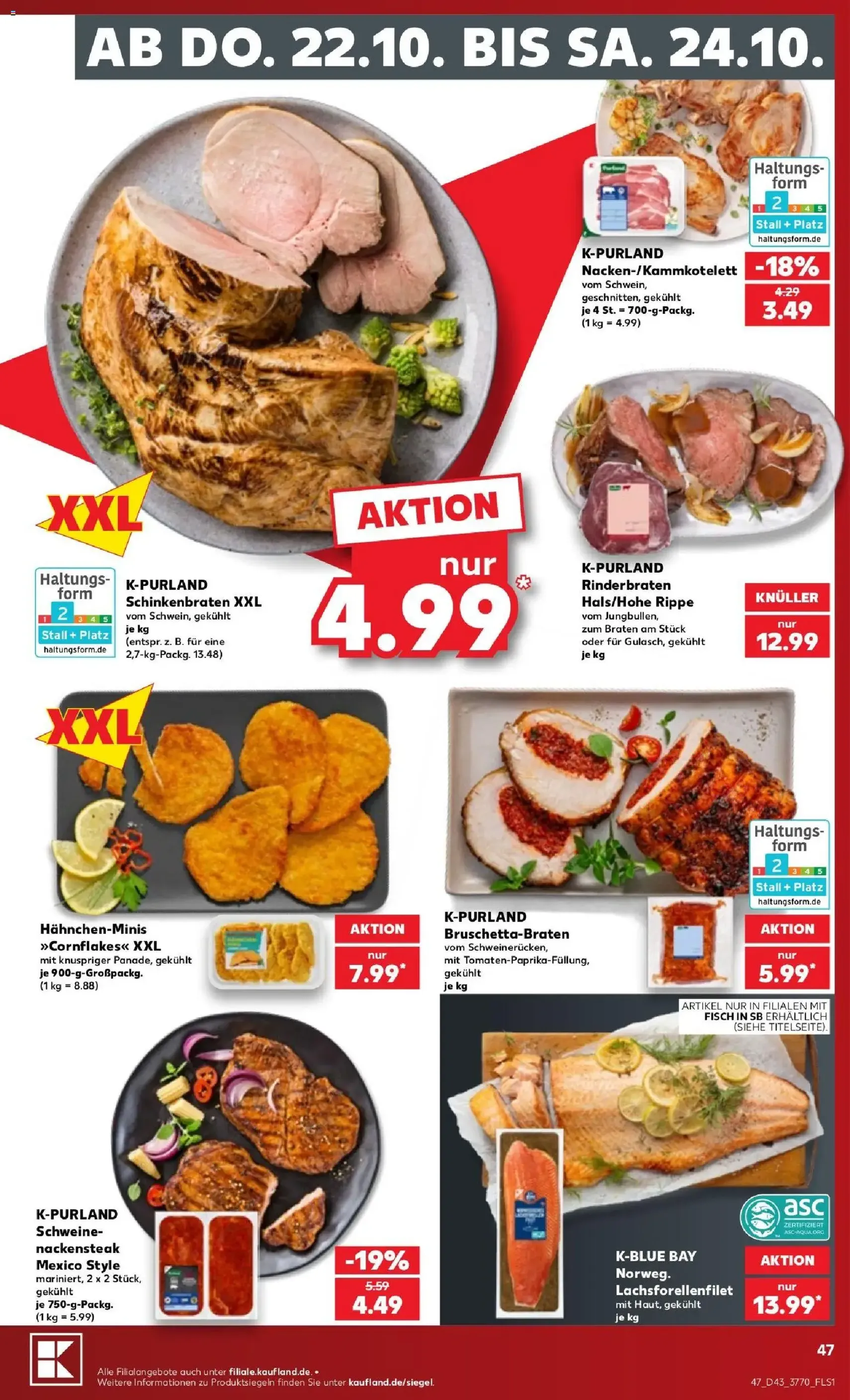 Kaufland Prospekt - Gültiger Prospekt ab 19.10.2026, Seite 47 von insgesamt 68