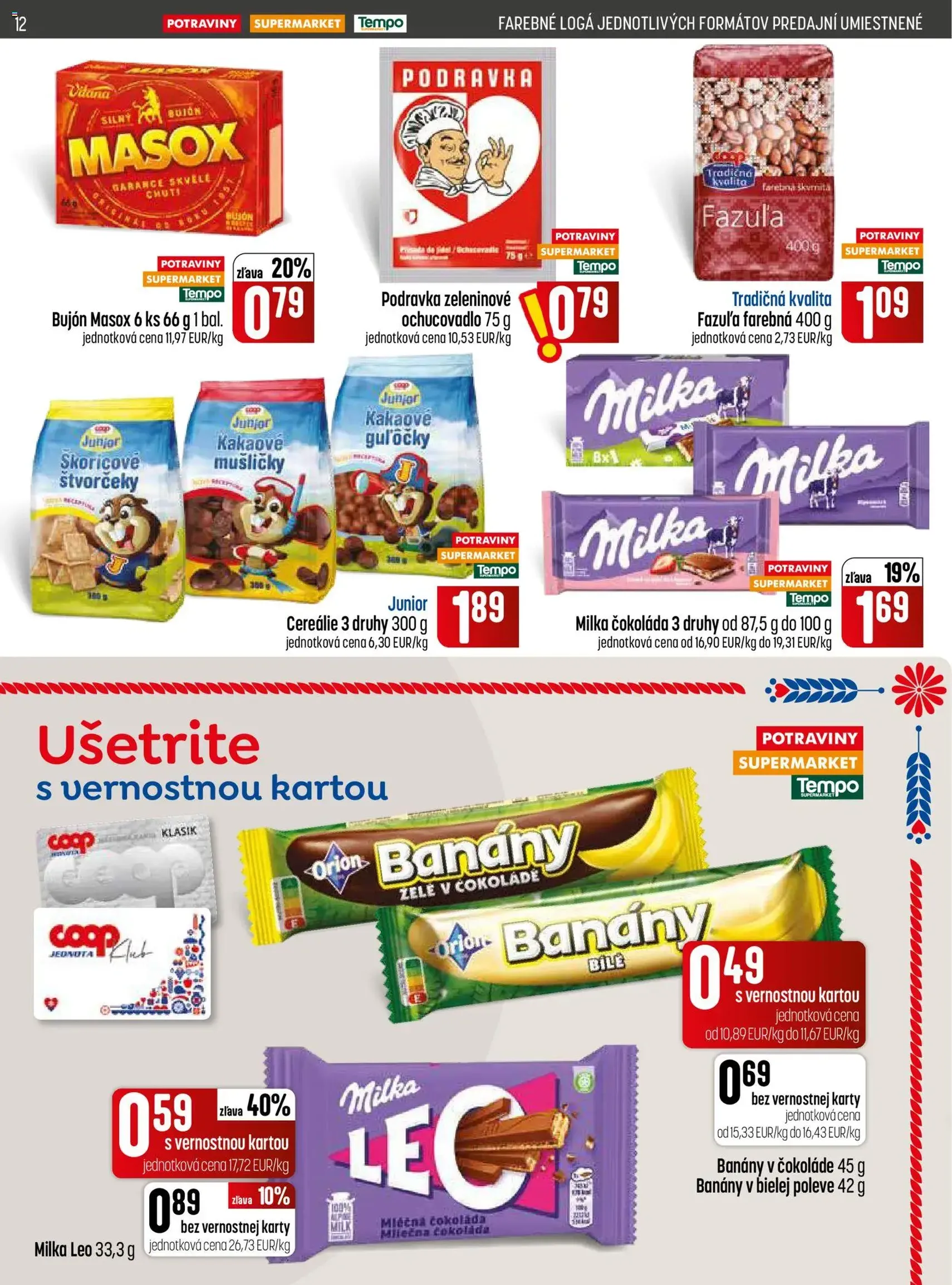 COOP Jednota leták - platný leták od 26.08.2026 strana 12 z 32