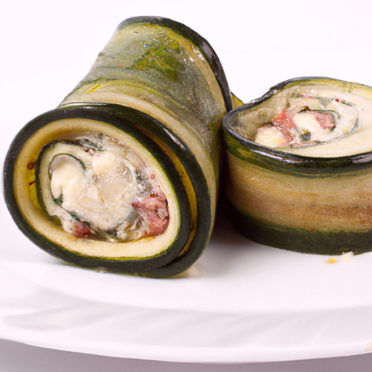 Anteprima ricetta Involtini di zucchine al forno