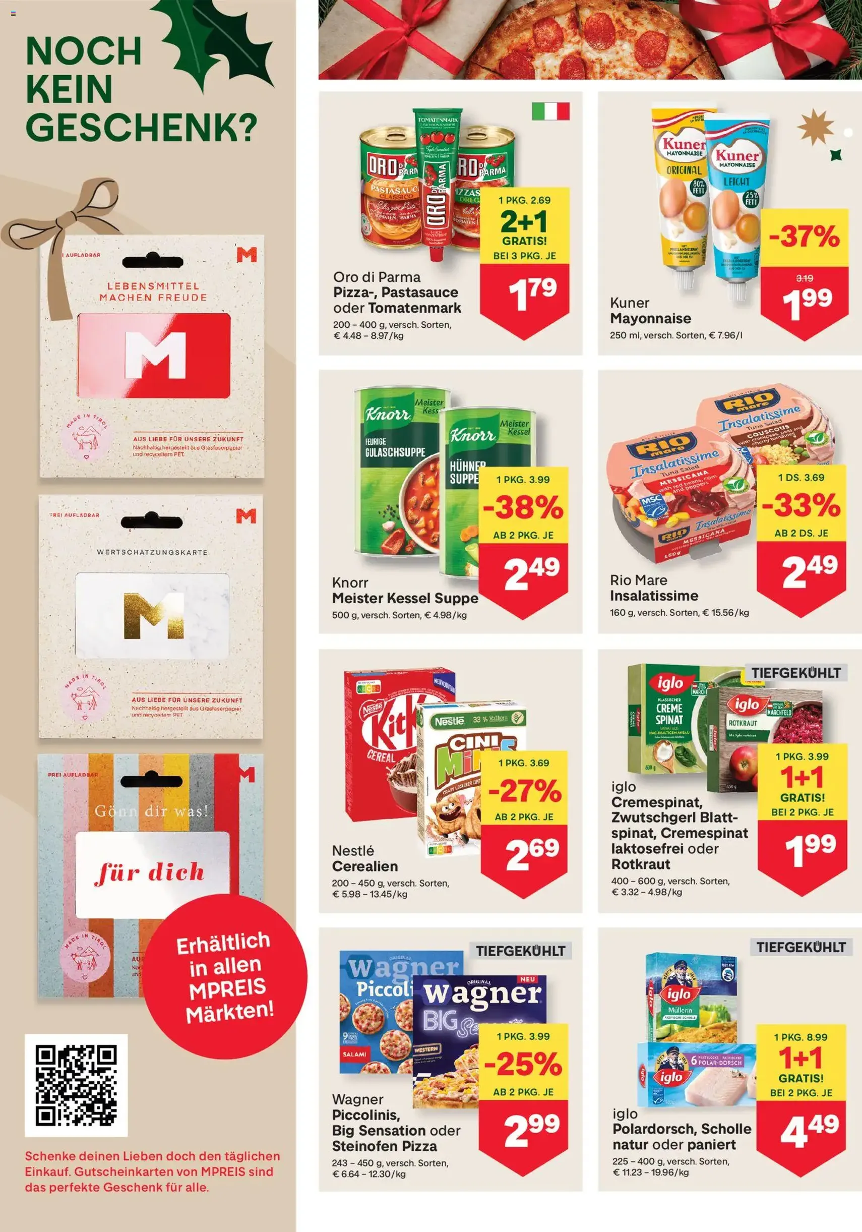 MPREIS Flugblatt - Gültiger Prospekt ab 18.12.2025, Seite 12 von insgesamt 26