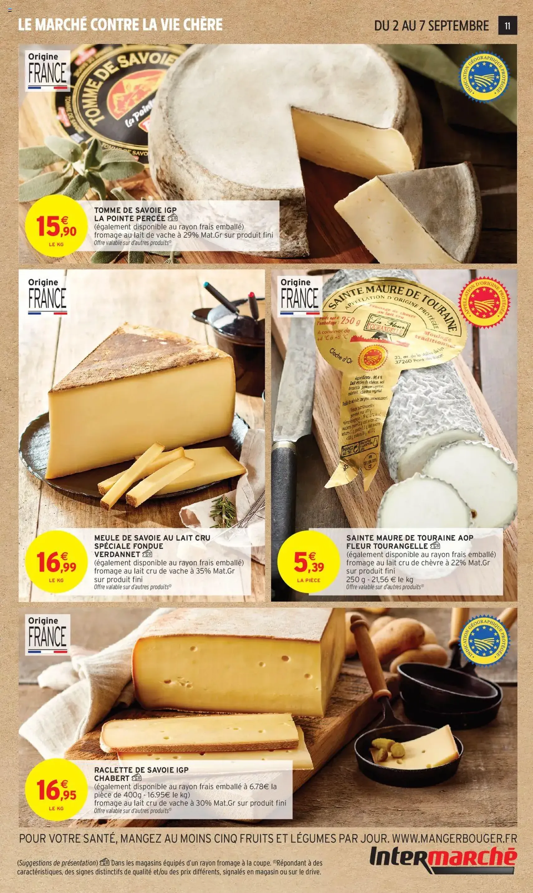 Intermarché Catalogue Découvrez nos offres spéciales rentrée | Super - brochure valable à partir du 02/09/2025, page 11 sur 32 Intermarché Catalogue Découvrez nos offres spéciales rentrée | Super - brochure valable à partir du 02/09/2025, page 11 sur 32