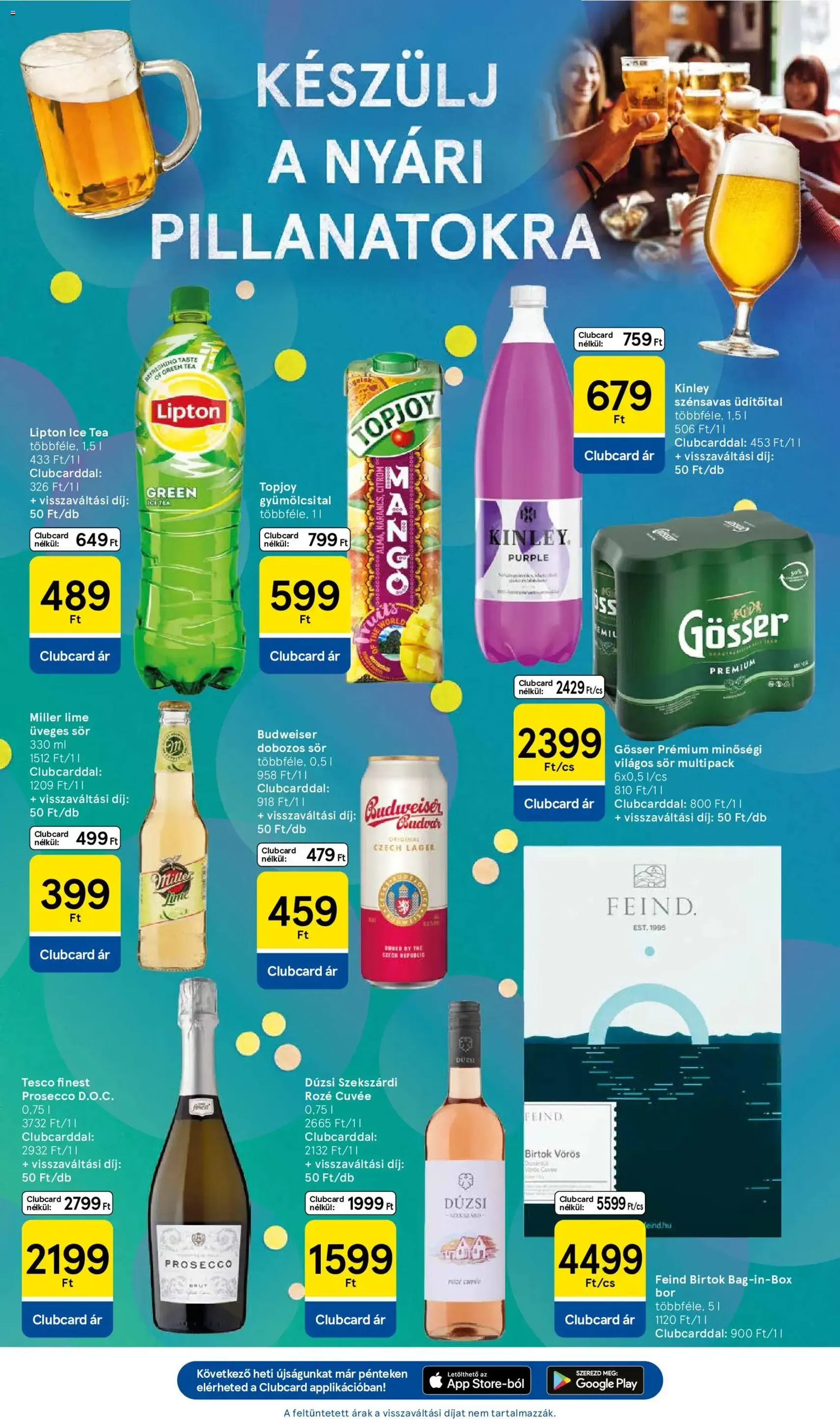 Tesco aktuális akciós újság - 2026.05.28. érvényes szórólap 7 oldal 32 oldalból