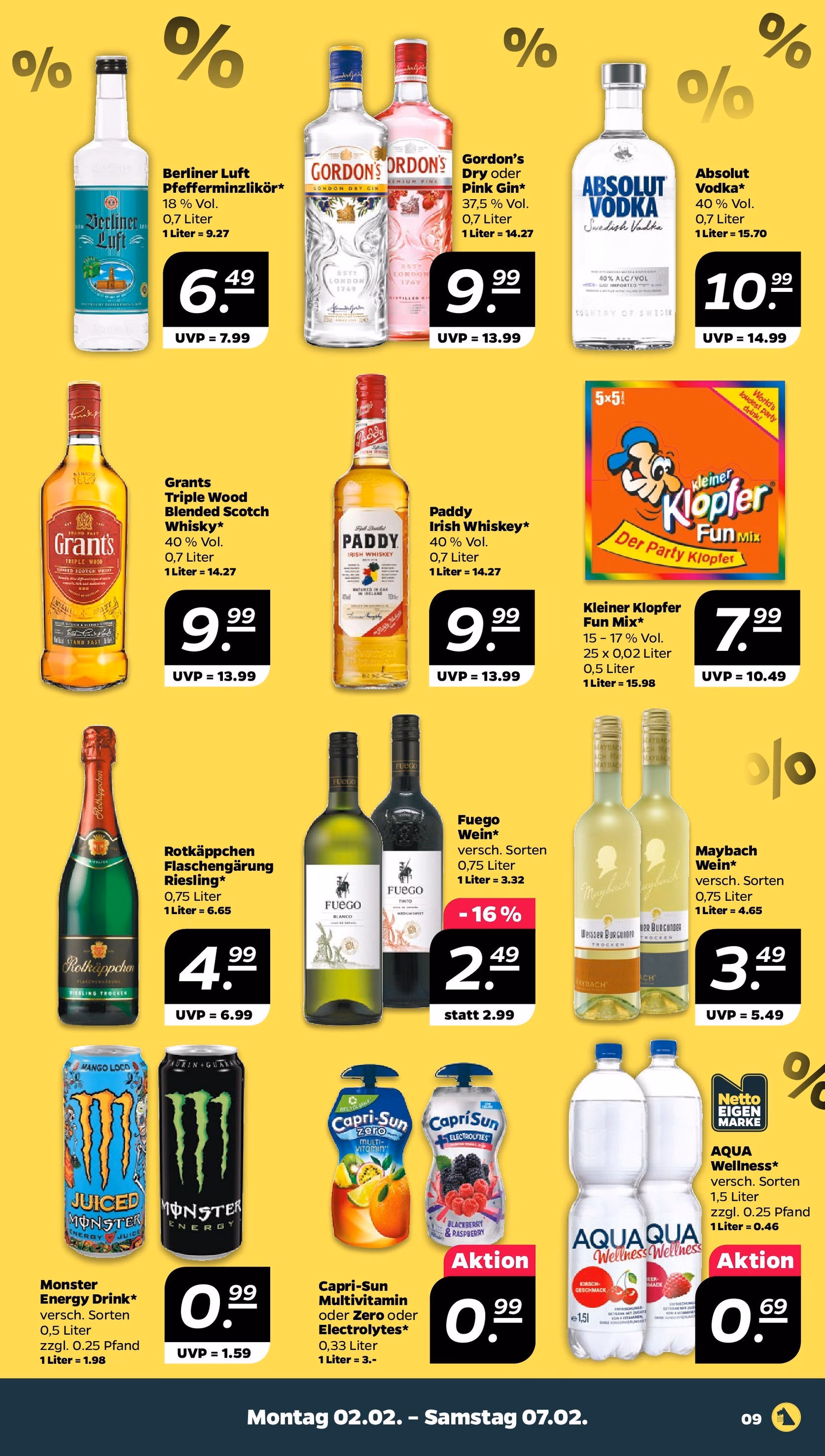 Netto Prospekt - Gültiger Prospekt ab 02.02.2026, Seite 9 von insgesamt 40