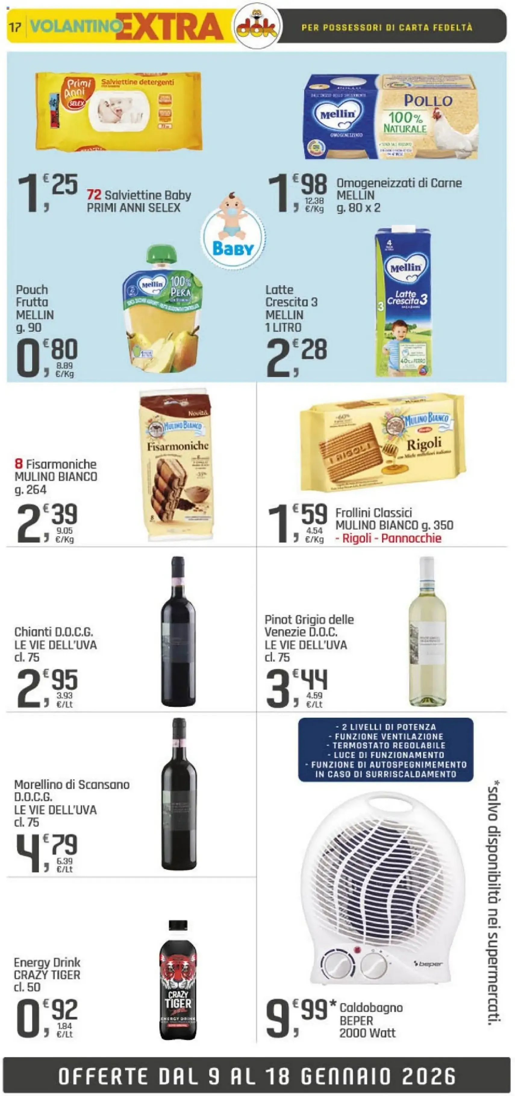 Volantino DOK - volantino valido dal 09/01/2026 pagina 17 di 19