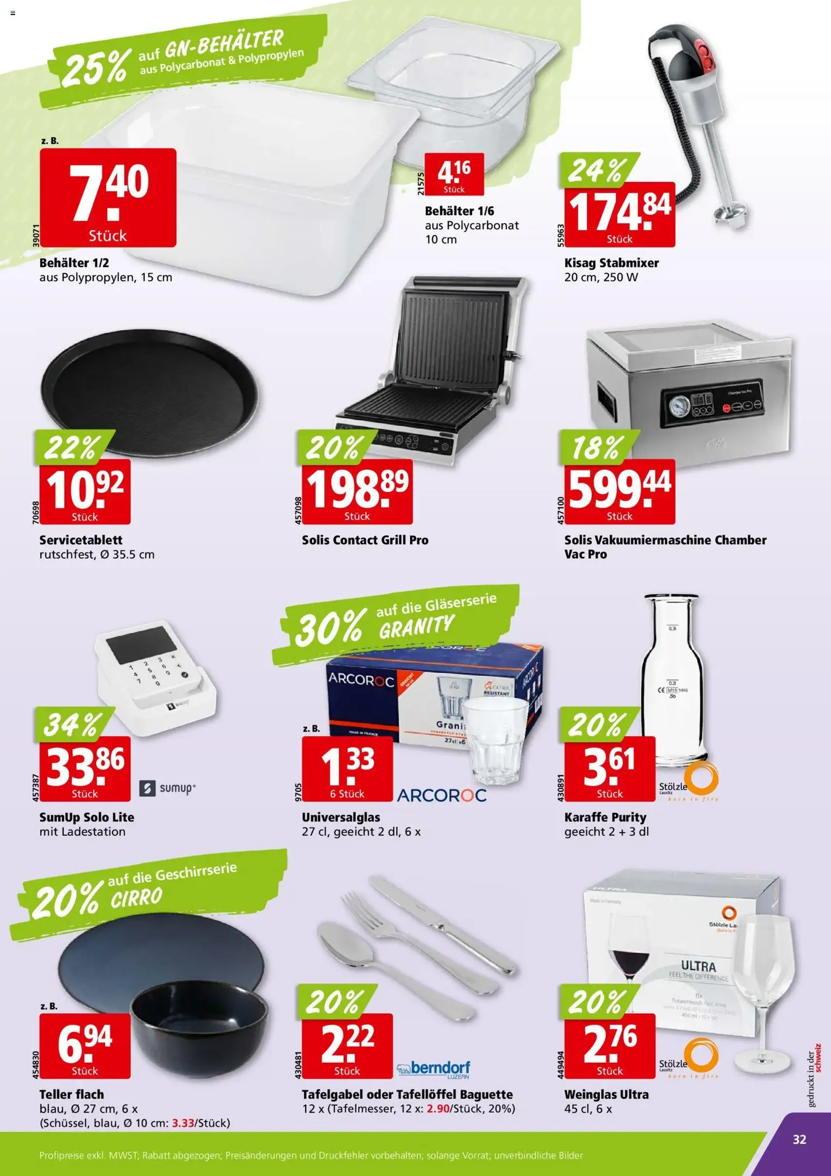 Aligro Aktionen - Gültiger Prospekt ab 02.02.2026, Seite 32 von insgesamt 32