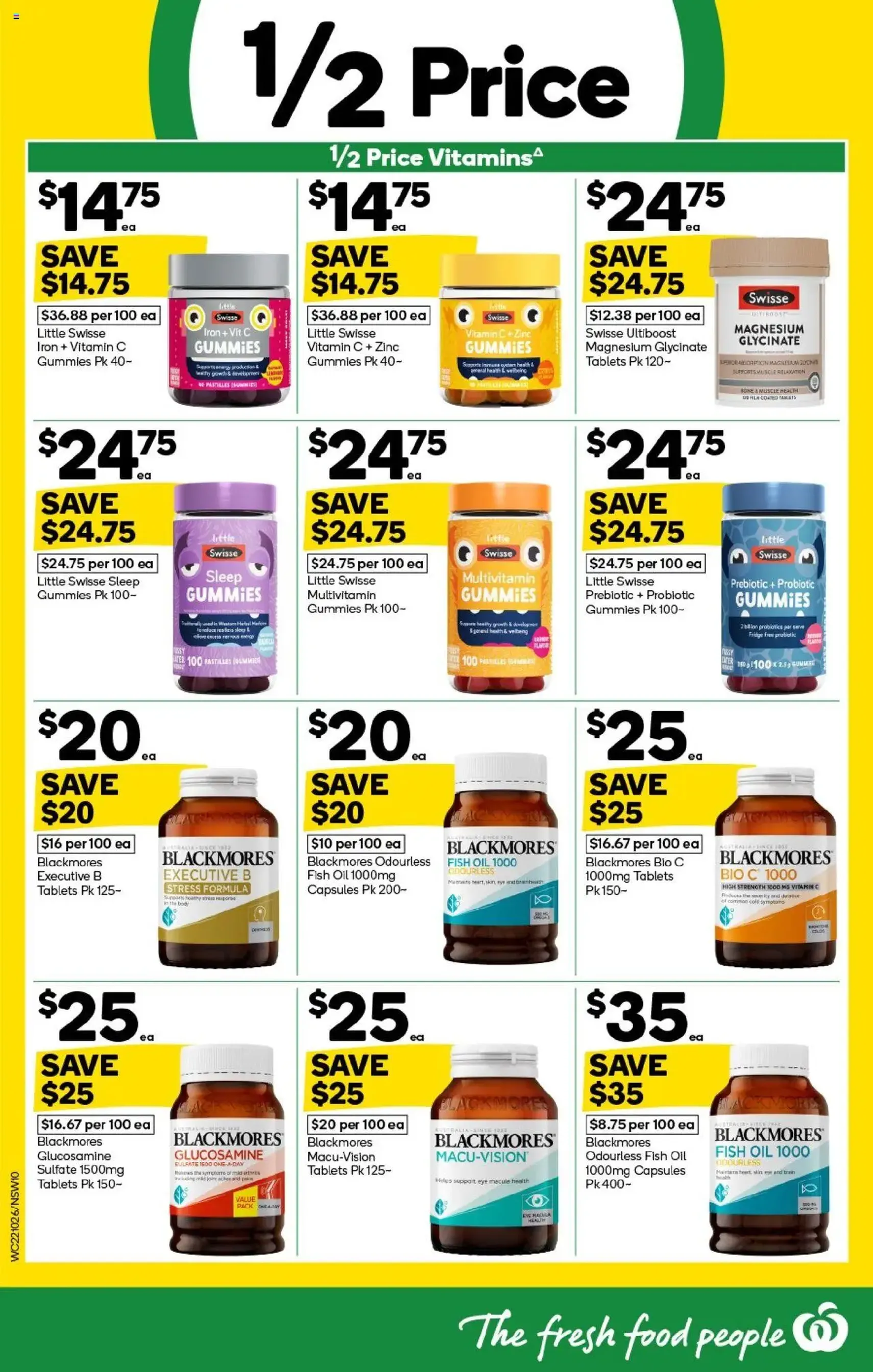 Weekly catalogue Woolworths NSW 20/10 - valid flyer from 22/10/2025, page 10 of 56 Weekly catalogue Woolworths NSW 20/10 - valid flyer from 22/10/2025, page 10 of 56
