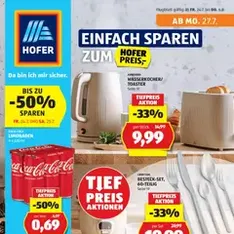 Hofer Flugblatt - Prospekt Vorschau gültig ab 24.07.2026