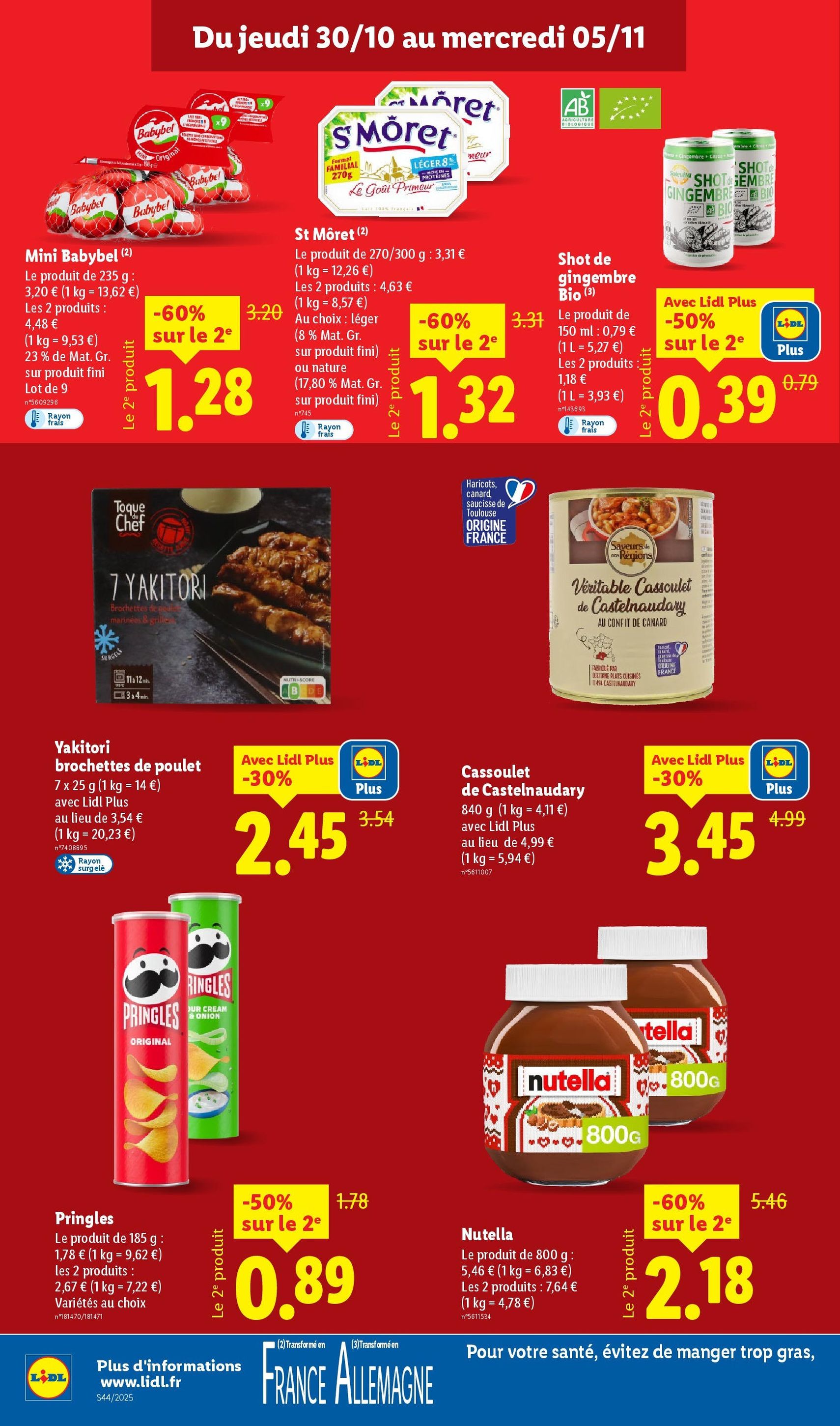 LIDL catalogue semaine 44 - brochure valable à partir du 30/10/2025, page 12 sur 82