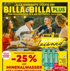 Billa Flugblatt - Prospekt Vorschau gültig ab 18.09.2025