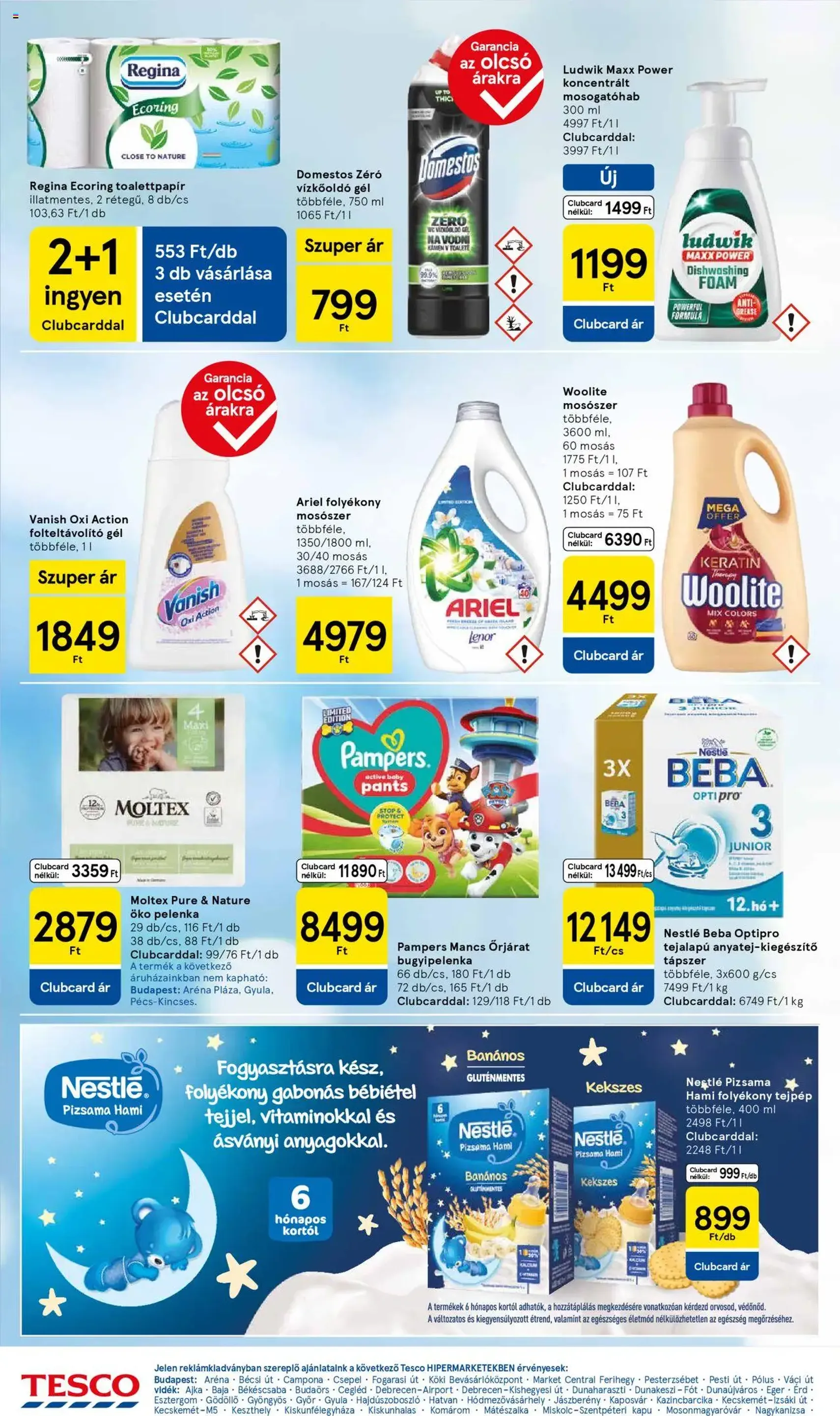 Tesco Hipermarket - Akciós újság - 2025.10.02. érvényes szórólap 28 oldal 32 oldalból Tesco Hipermarket - Akciós újság - 2025.10.02. érvényes szórólap 28 oldal 32 oldalból