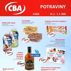 CBA leták - náhled letáku platný od 18.02.2026