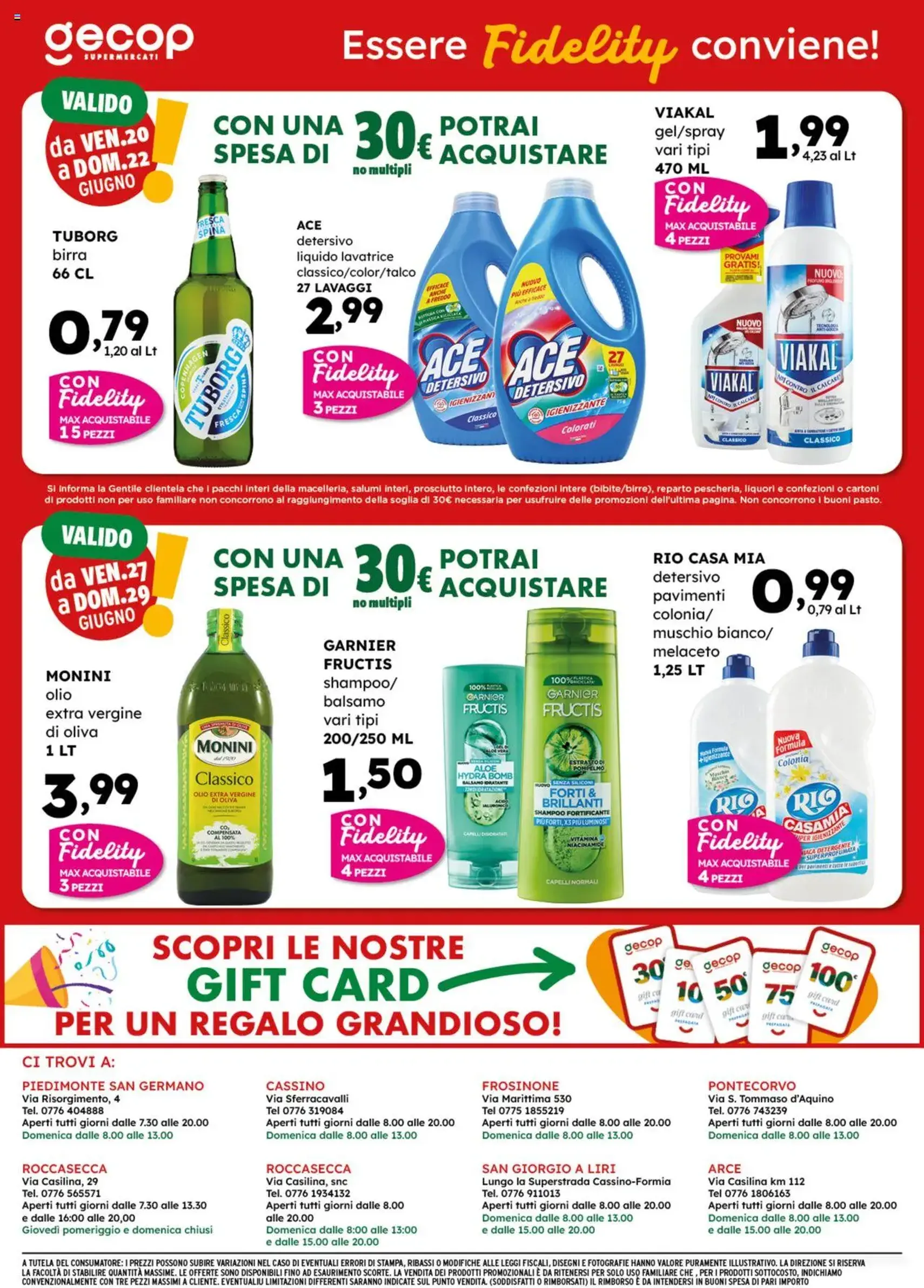 Volantino GECOP - volantino valido dal 16/06/2025 pagina 20 di 20 Volantino GECOP - volantino valido dal 16/06/2025 pagina 20 di 20