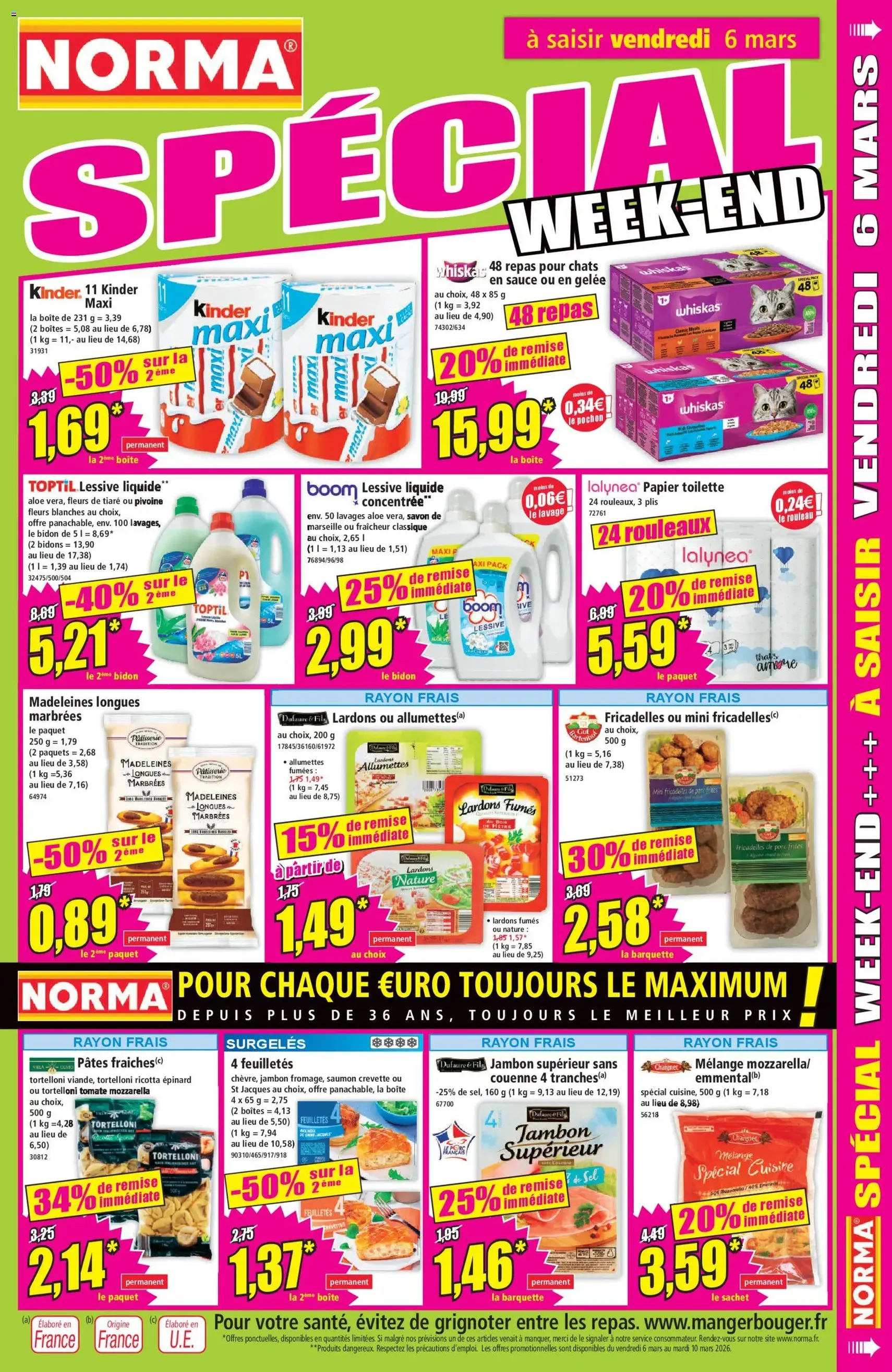 Norma catalogue - brochure valable à partir du 04/03/2026, page 13 sur 14