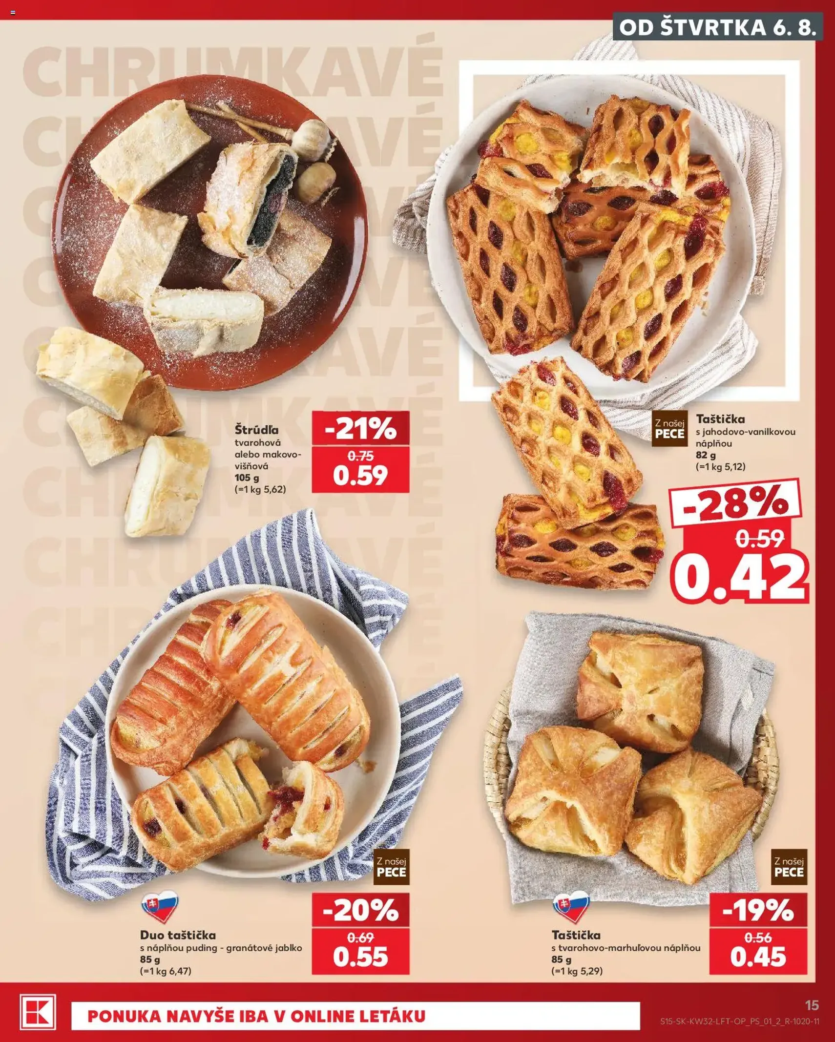 Kaufland SK akciós újság - 2026.08.06. érvényes szórólap 15 oldal 78 oldalból
