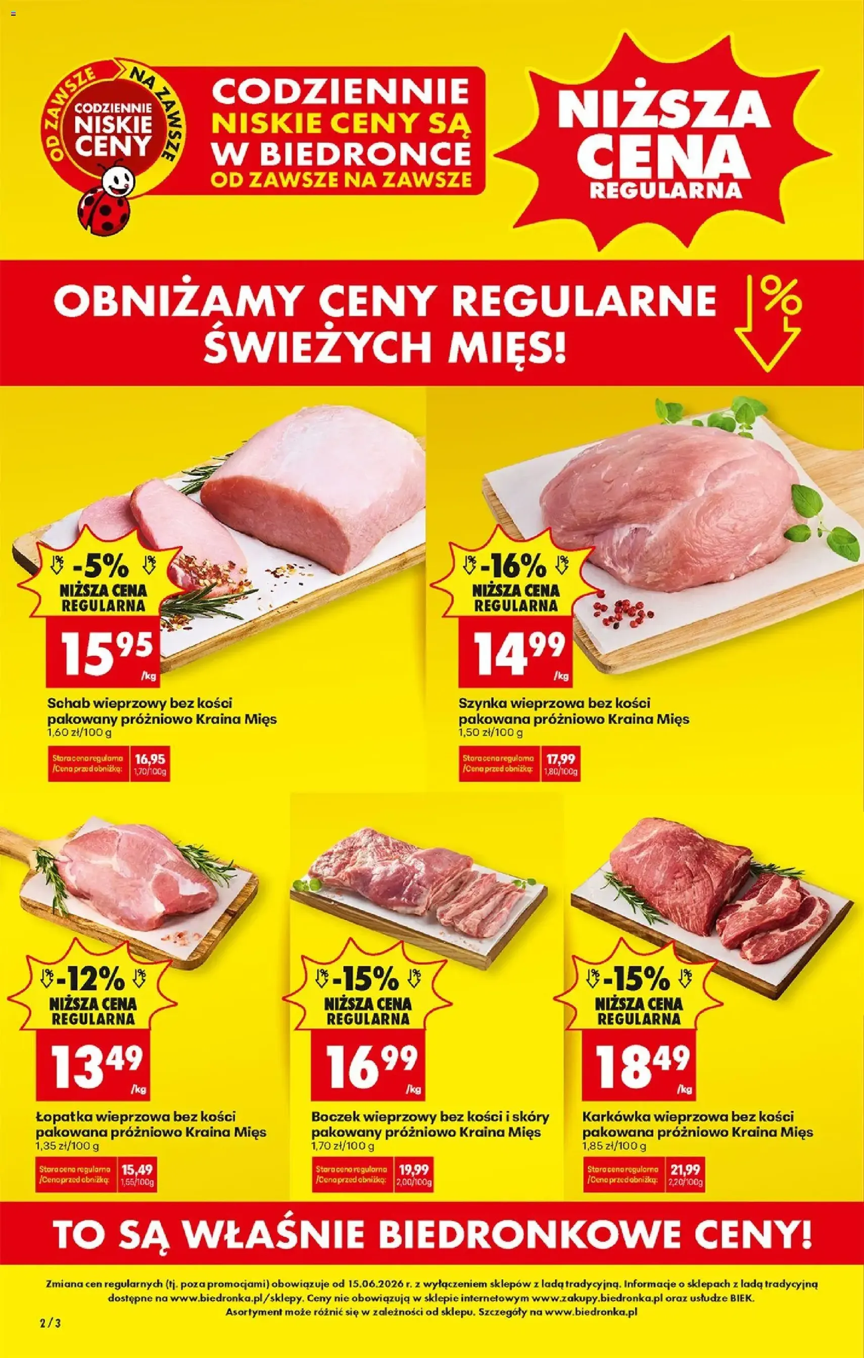 Biedronka gazetka od poniedziałku - ważny gazetka od 15.06.2026 strona 4 z 87