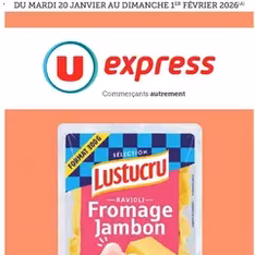 U Express catalogue - Prévisualisation du catalogue valable à partir du 20/01/2026