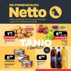 Netto gazetka - Spożywcza - podgląd gazetki ważnej od 04.08.2025