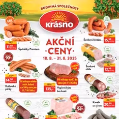 MP Krásno leták - náhled letáku platný od 18.08.2025