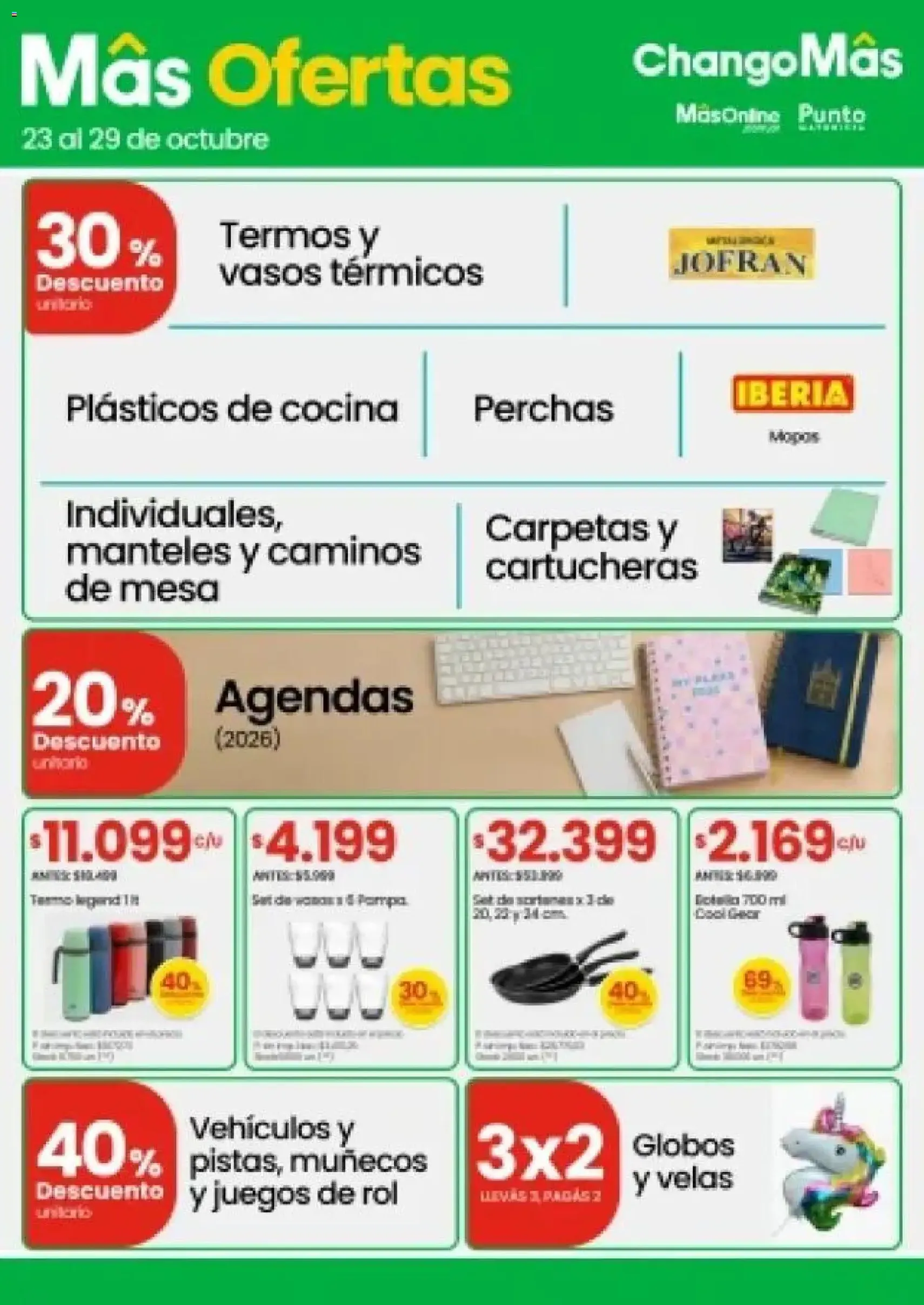Changomas ofertas - folleto válido desde 23/10/2025 página 10 de 13 Changomas ofertas - folleto válido desde 23/10/2025 página 10 de 13