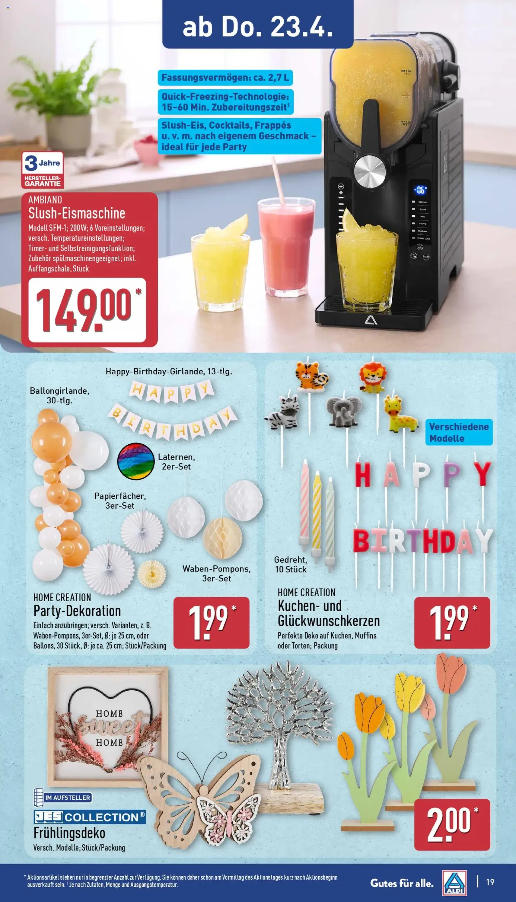 Aldi Prospekt - Gültiger Prospekt ab 20.04.2026, Seite 19 von insgesamt 39