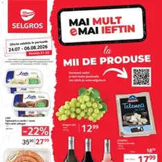 Selgros Catalog - previzualizare cataloage valabilă începând cu 24.07.2026