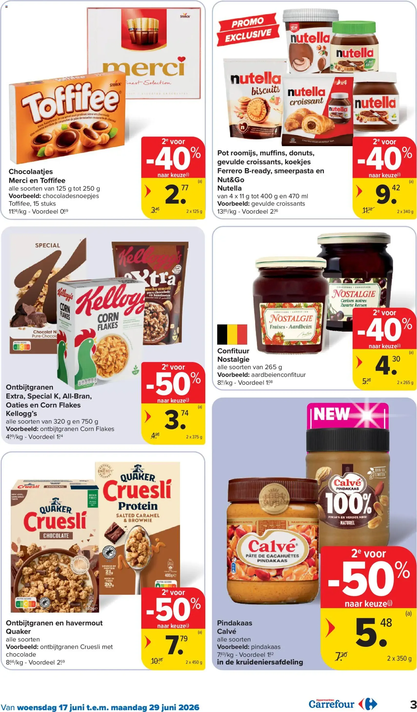 Carrefour Folder week 25 - geldige folder vanaf 17/06/2026 pagina 3 van 57