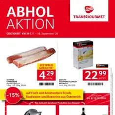 Transgourmet Flugblatt - Prospekt Vorschau gültig ab 20.09.2026