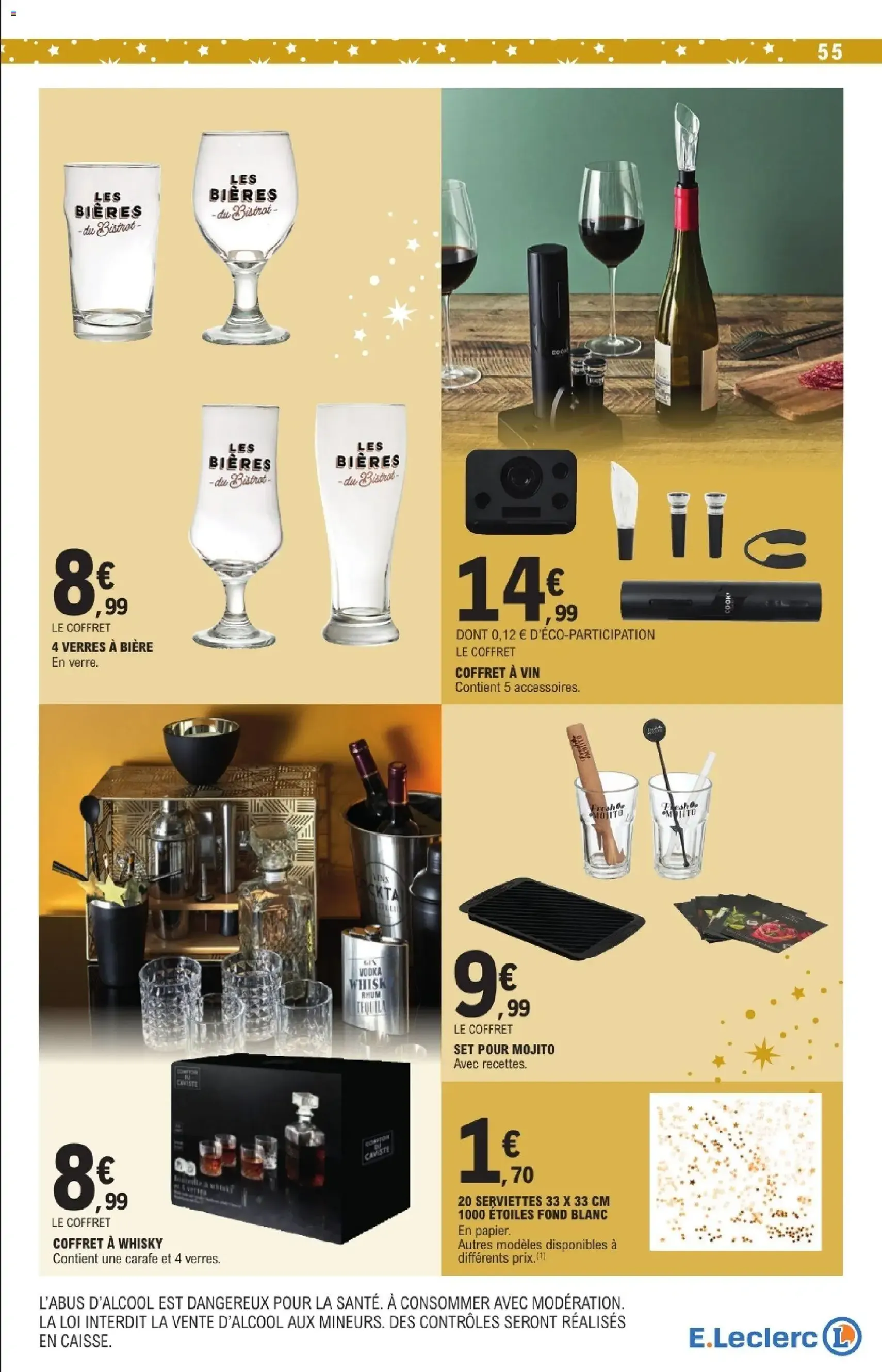 E.Leclerc catalogue semaine 51 - brochure valable à partir du 16/12/2025, page 55 sur 64