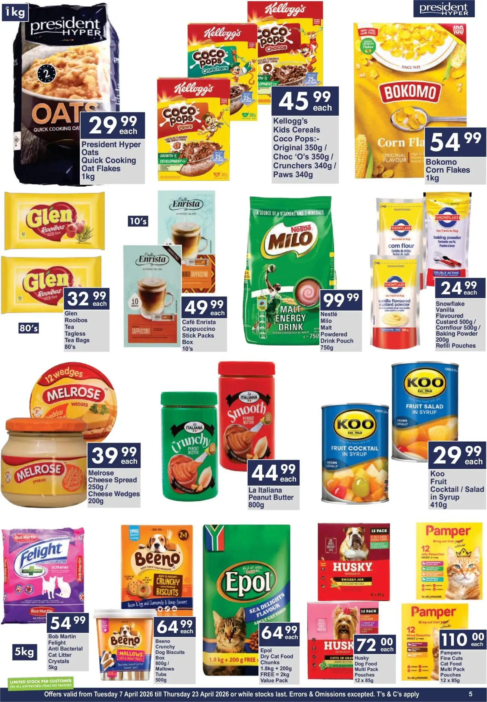 President Hyper - Hot Deals - valid flyer from 07/04/2026, page 5 of 9