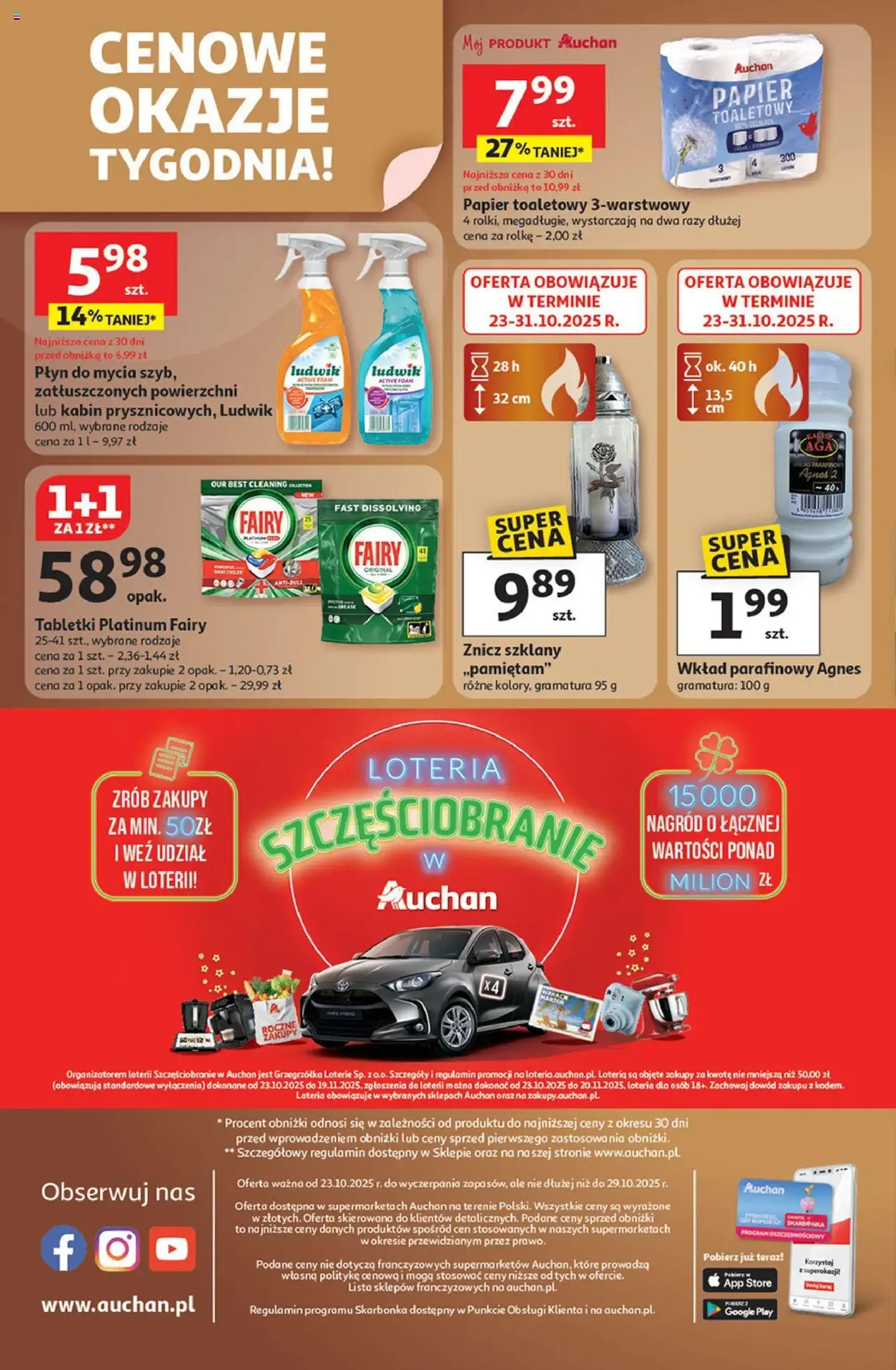 Auchan Gazetka - ważny gazetka od 23.10.2025 strona 8 z 8 Auchan Gazetka - ważny gazetka od 23.10.2025 strona 8 z 8