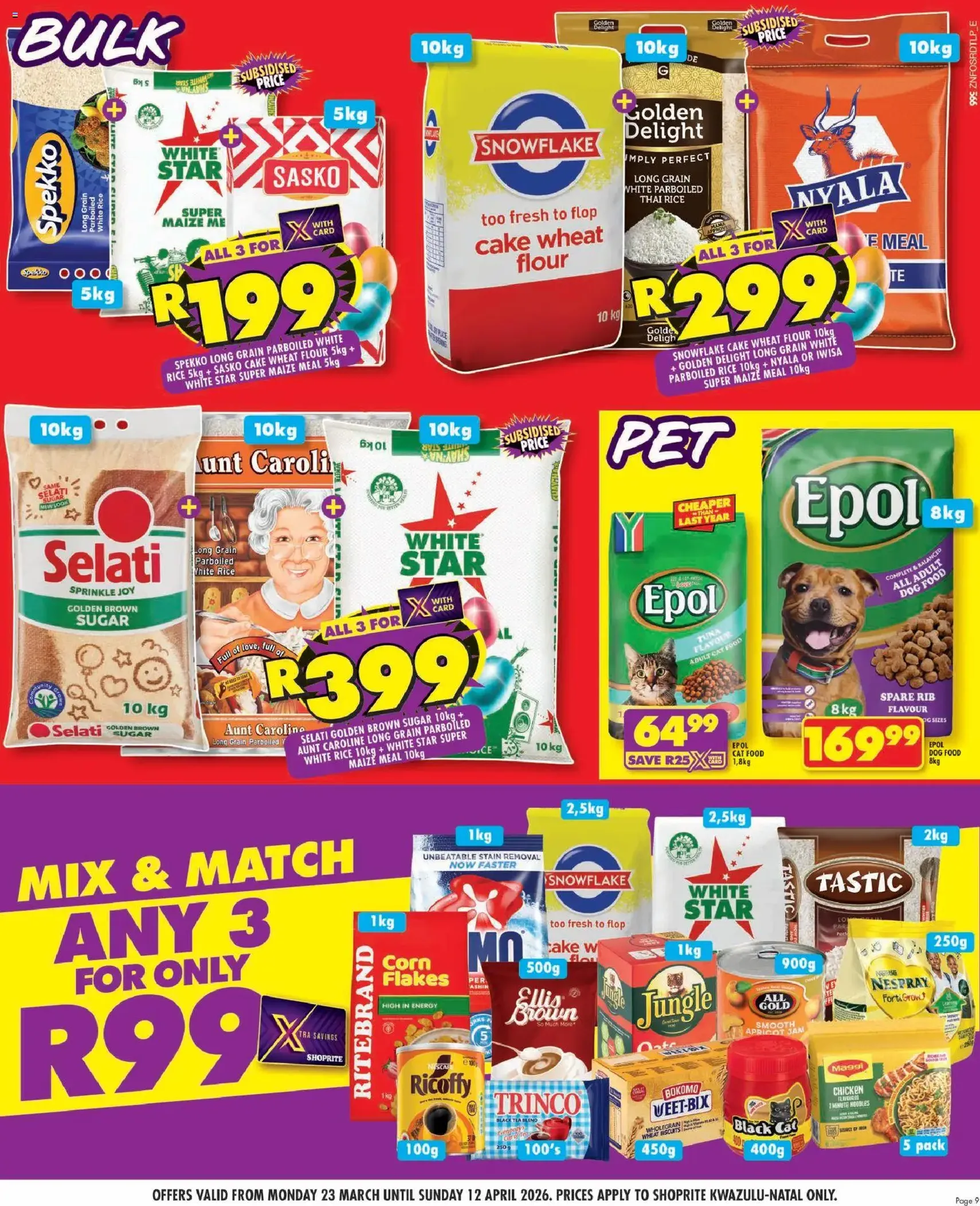 Shoprite Specials - valid flyer from 23/03/2026, page 9 of 12