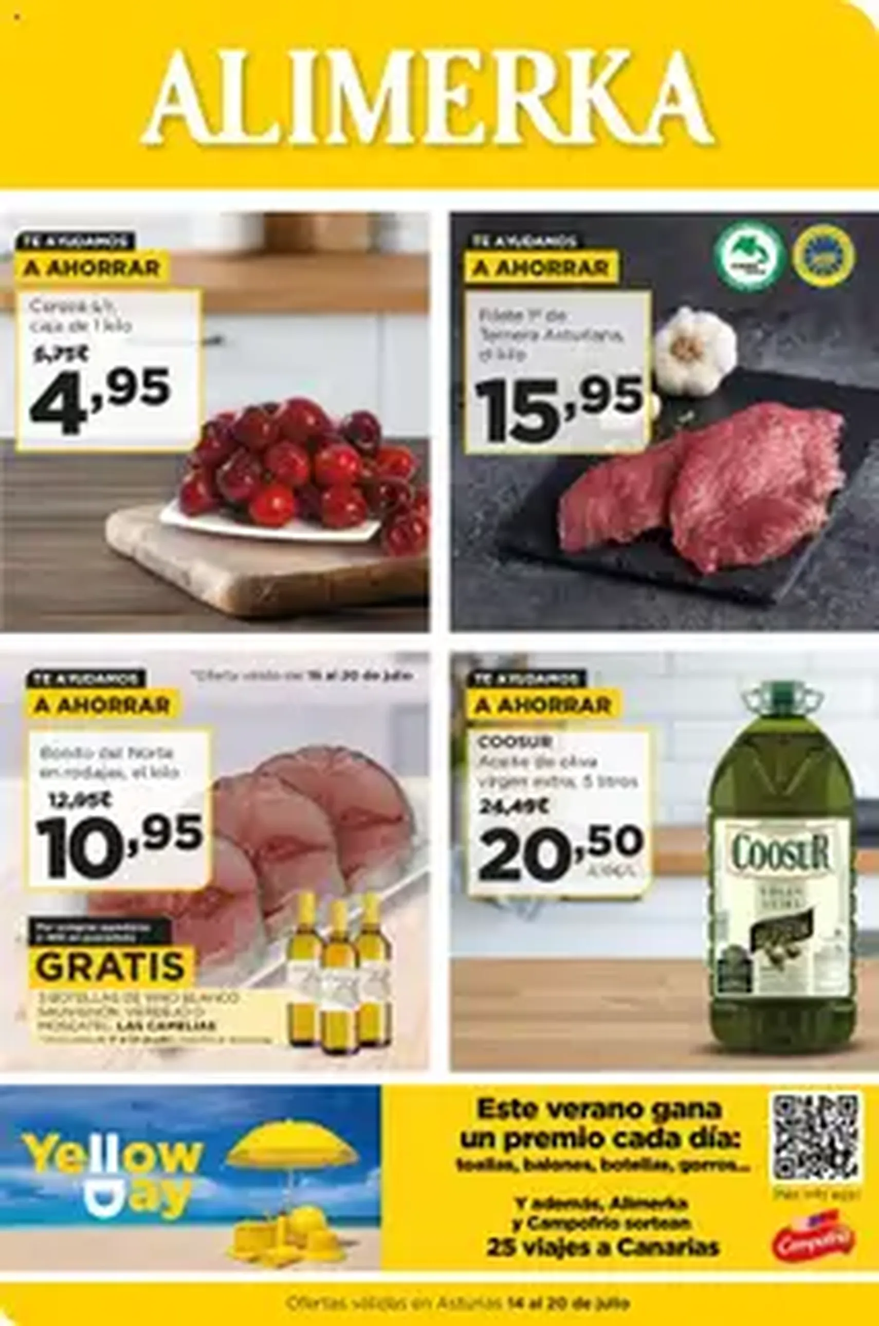 Alimerka folleto Asturias - folleto válido desde 14/07/2025 página 1 de 1