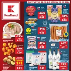 Kaufland leták - náhľad letáku platný od 22.10.2026