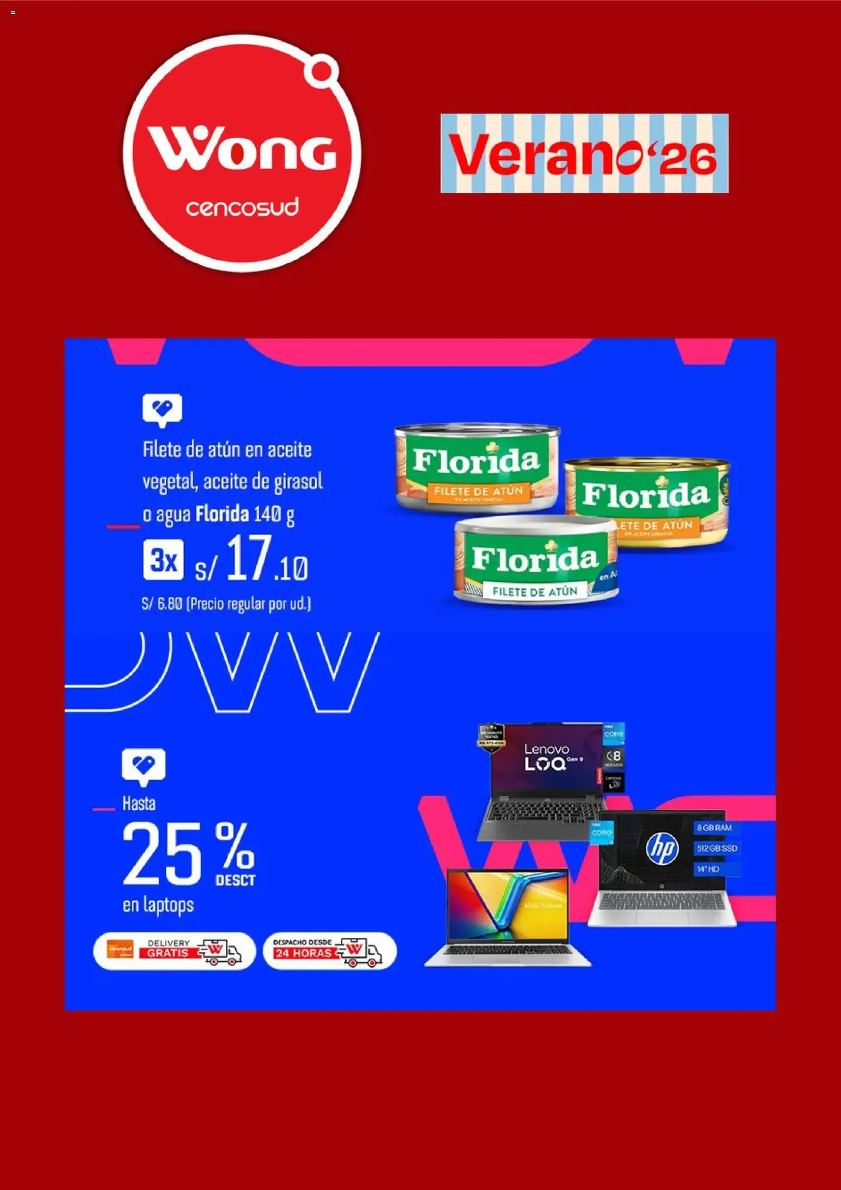 Wong Cyber Wow - folleto válido desde 13/07/2026 página 6 de 6